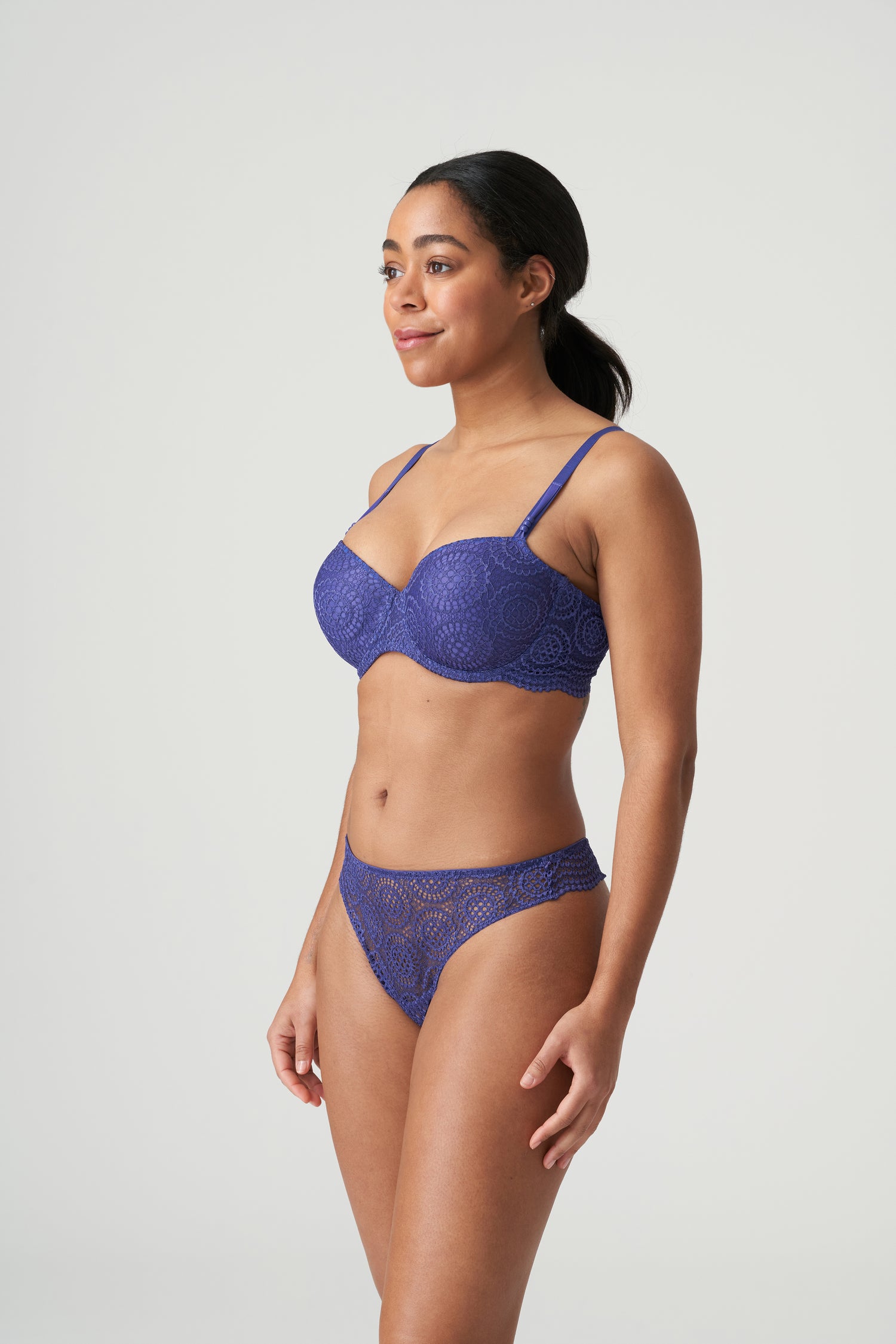 Primadonna Twist Petit Paris Padded Balcony Bra (0242142) French Indigo