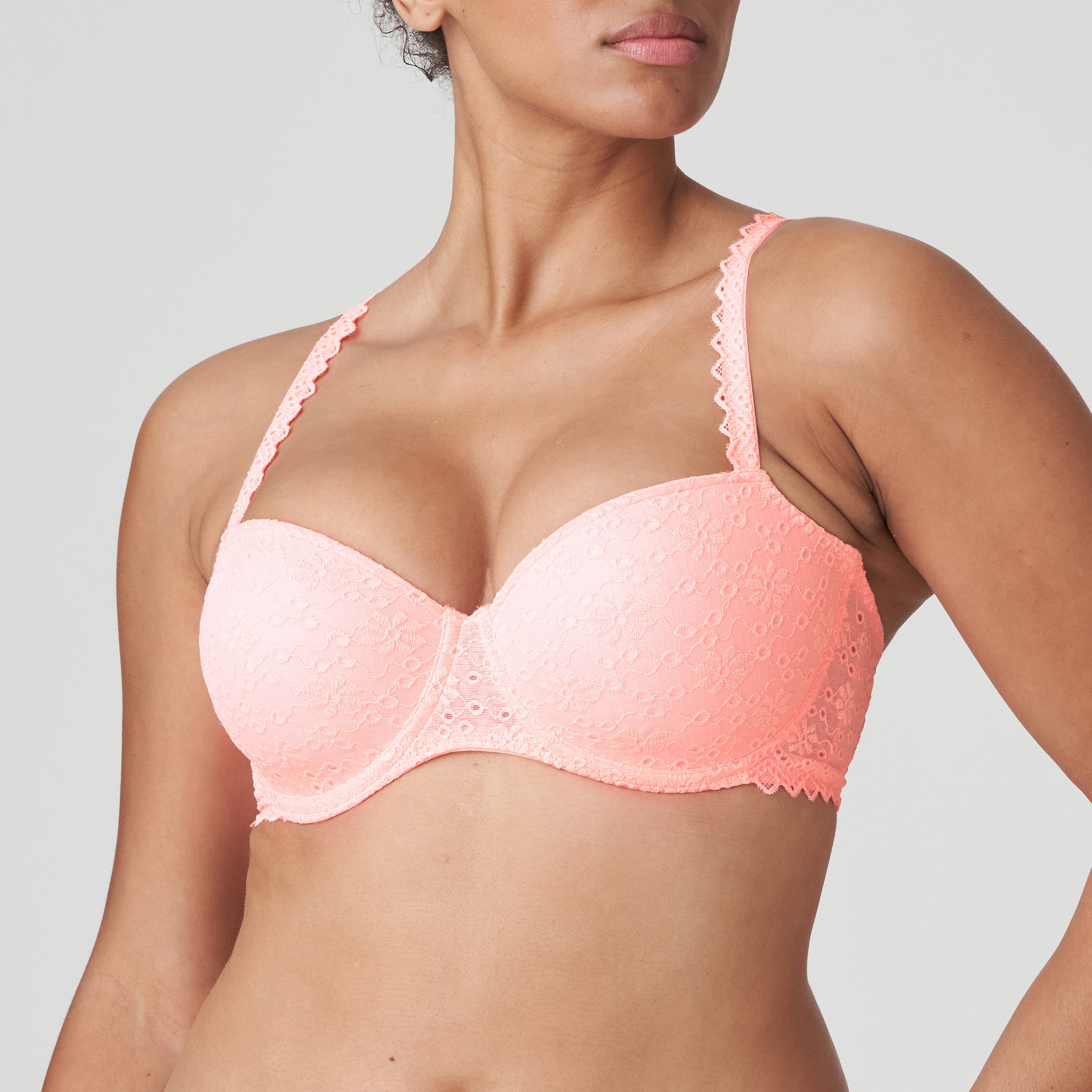 Primadonna Twist Sunset Hotel Padded Balcony Bra (0242232) Pink Parfait