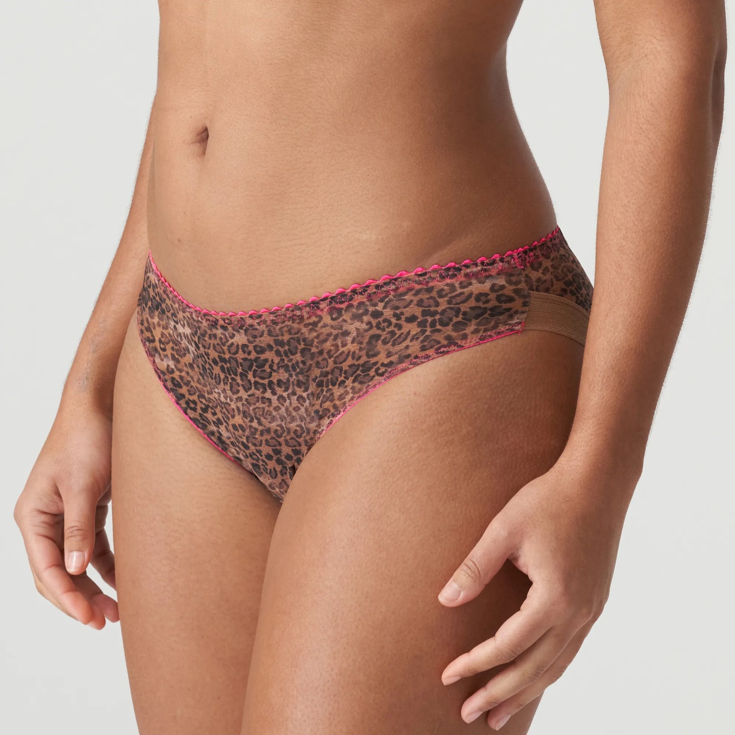 Primadonna Twist Cafe Plume Rio Briefs (0542170) Cheetah