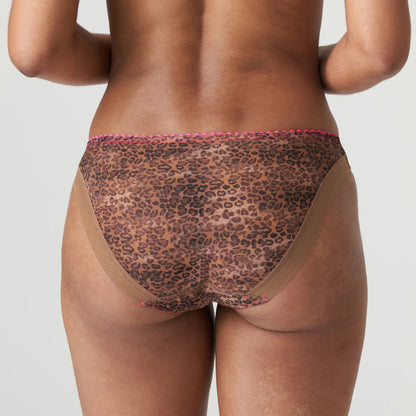 Primadonna Twist Cafe Plume Rio Briefs (0542170) Cheetah