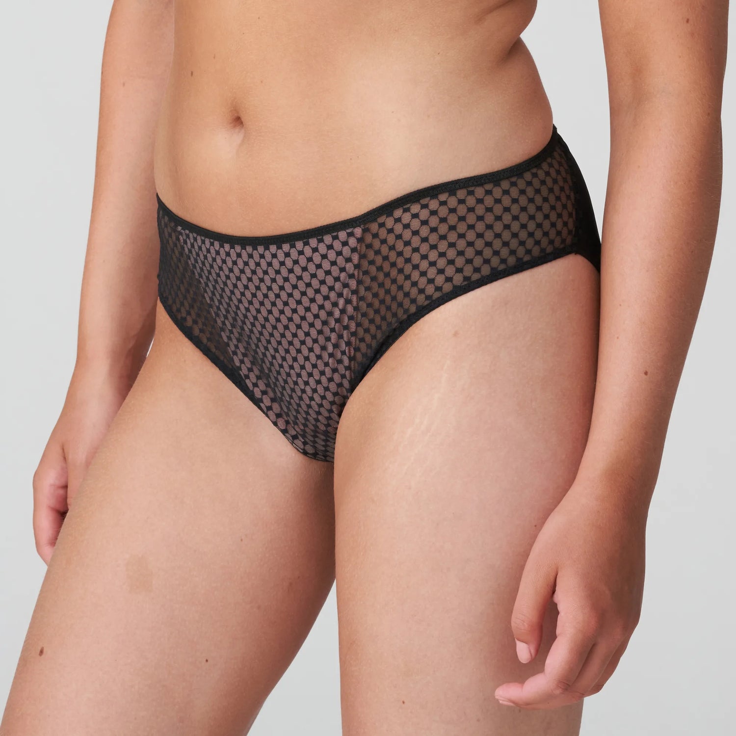 Primadonna Twist Glass Beach Rio Briefs (0542350) Black