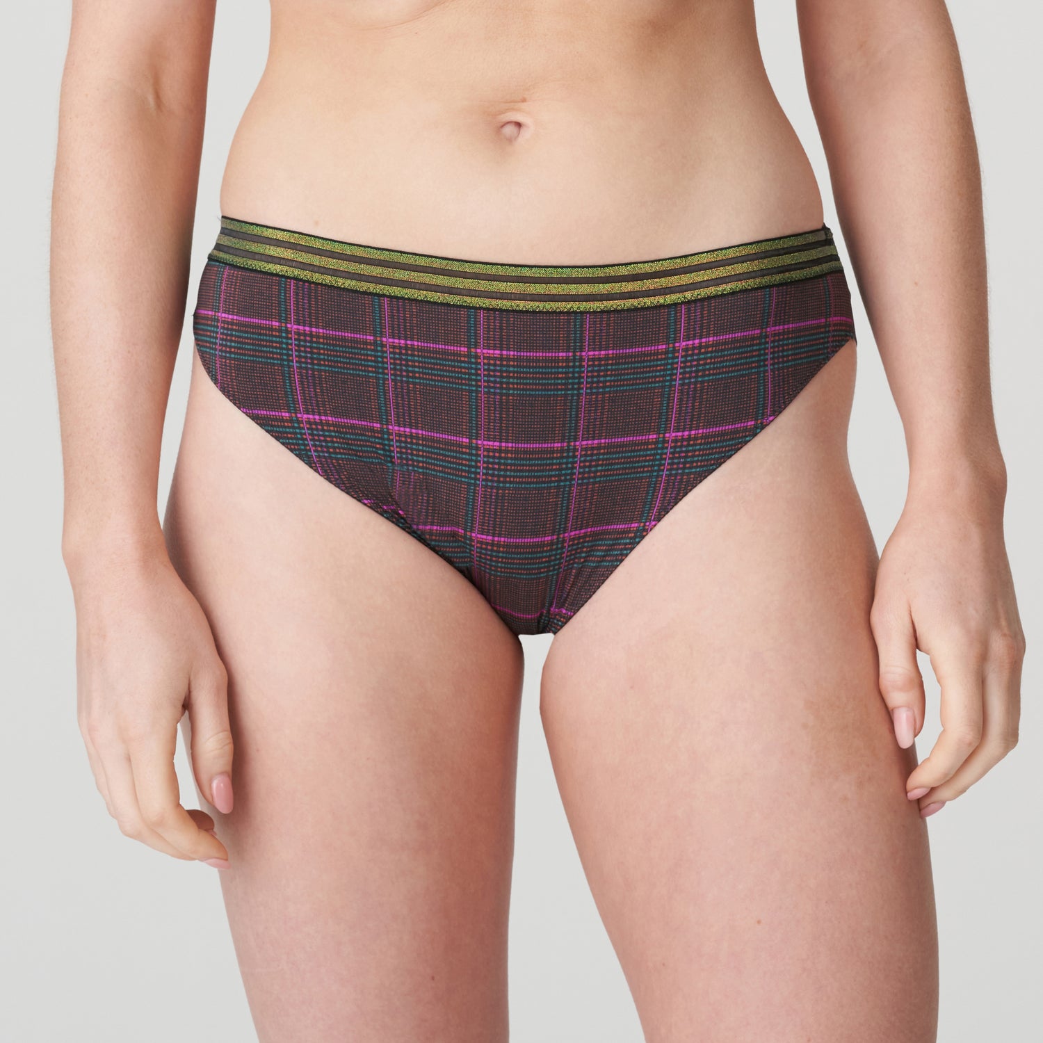 Primadonna Twist Princes Bay Rio Briefs (0542320) Italian Check
