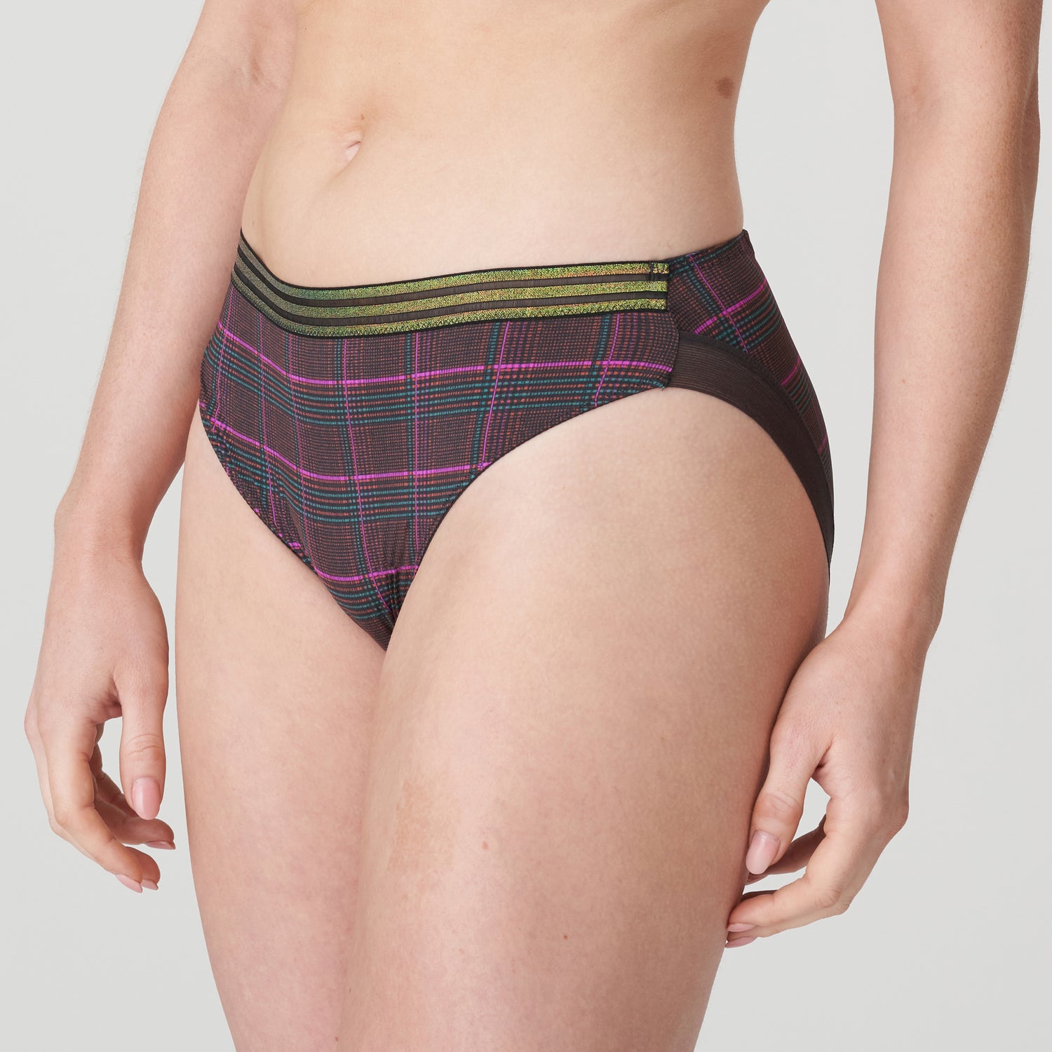 Primadonna Twist Princes Bay Rio Briefs (0542320) Italian Check