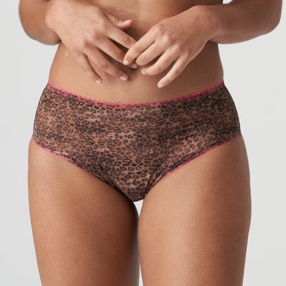 Primadonna Twist Cafe Plume Full Briefs (0542171) Cheetah