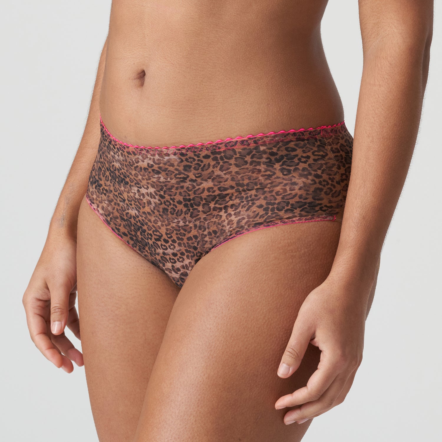 Primadonna Twist Cafe Plume Full Briefs (0542171) Cheetah