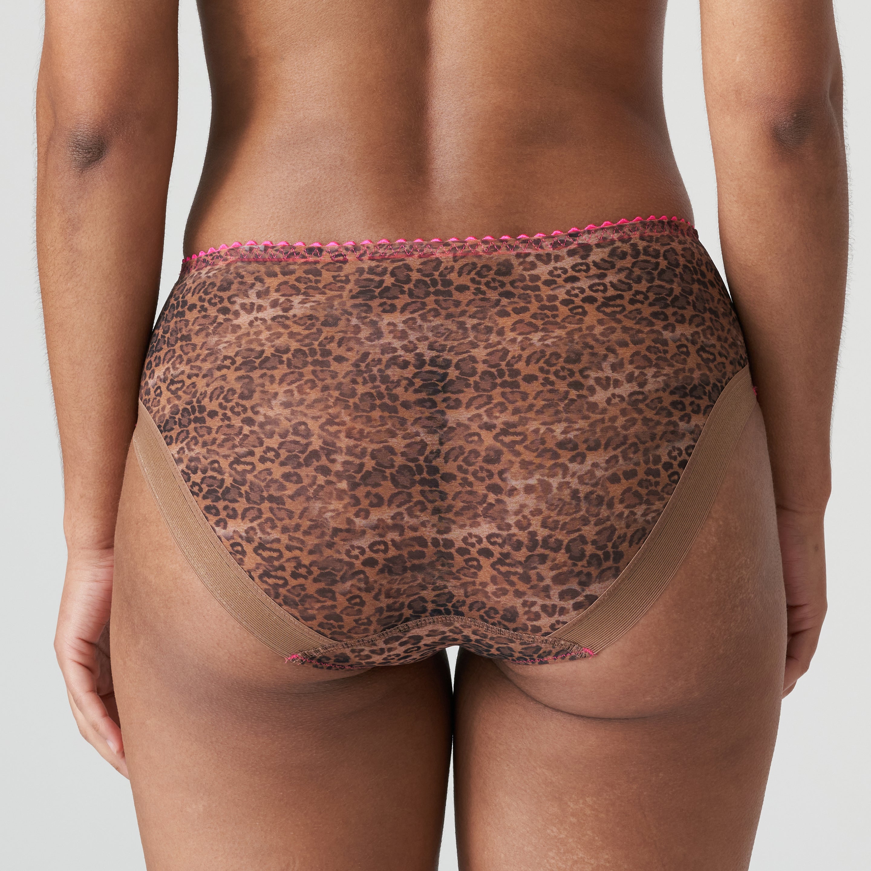 Primadonna Twist Cafe Plume Full Briefs (0542171) Cheetah