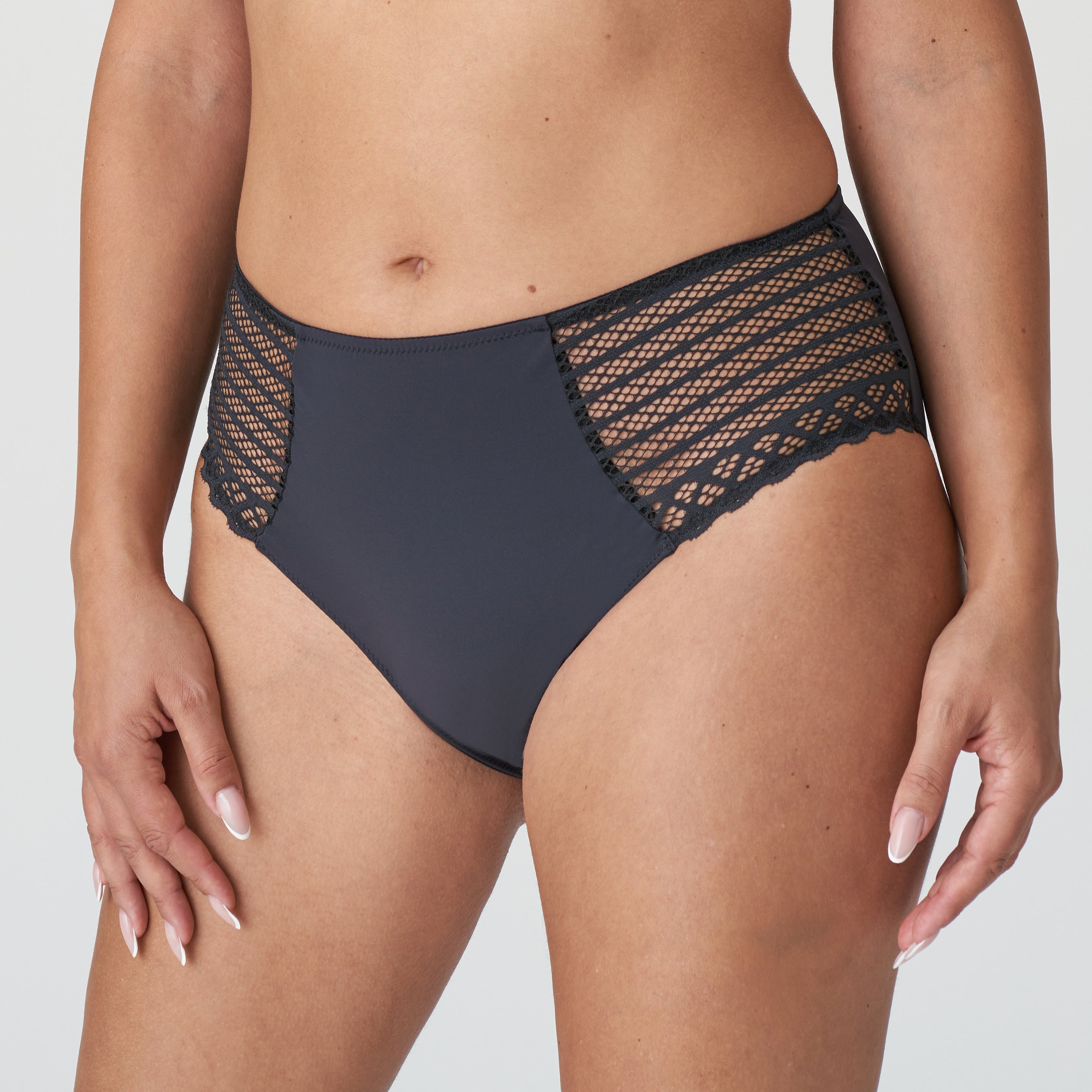 Primadonna Twist East End Full Briefs (0541931) Charcoal