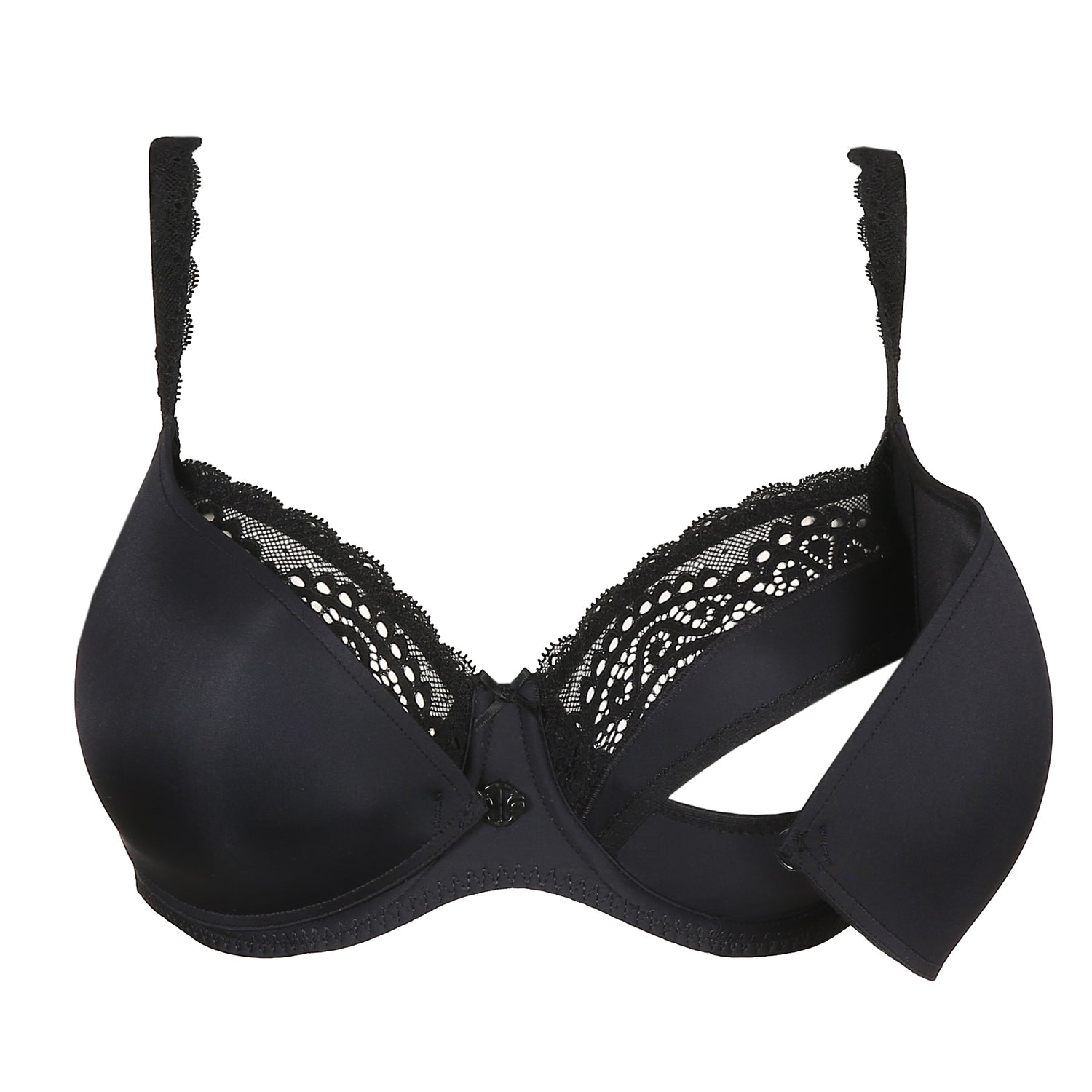 Primadonna Twist I Do Padded Heart Shape Nursing Bra (0141608) Black