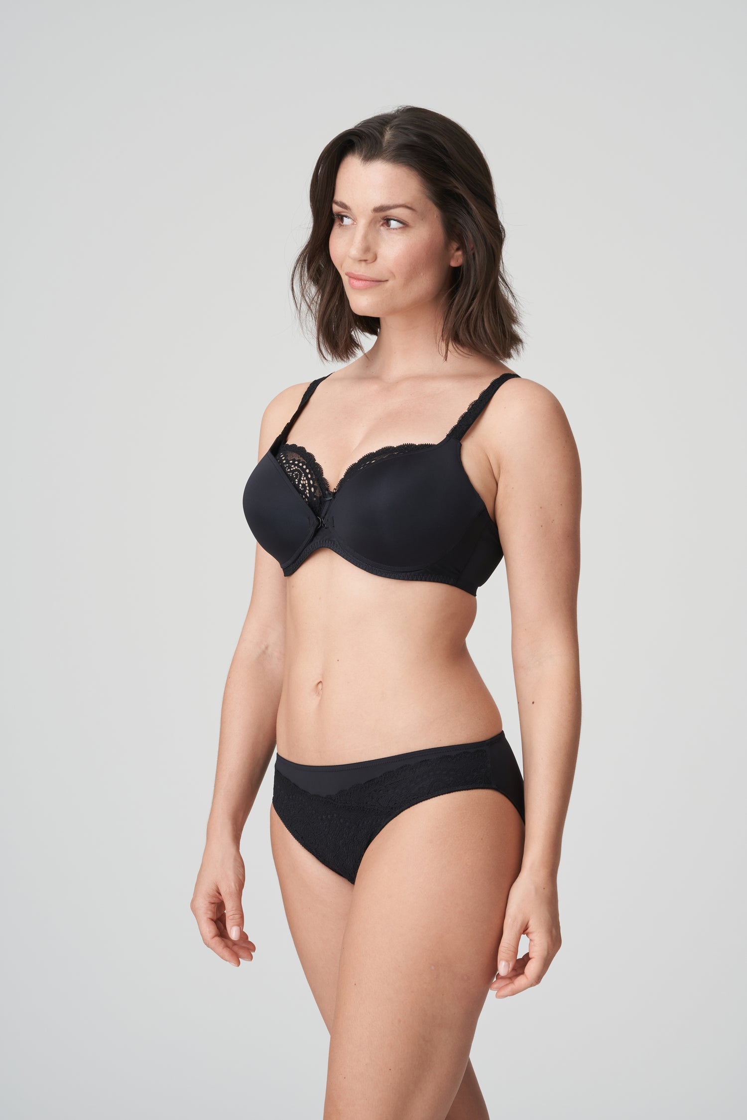 Primadonna Twist I Do Padded Heart Shape Nursing Bra (0141608) Black