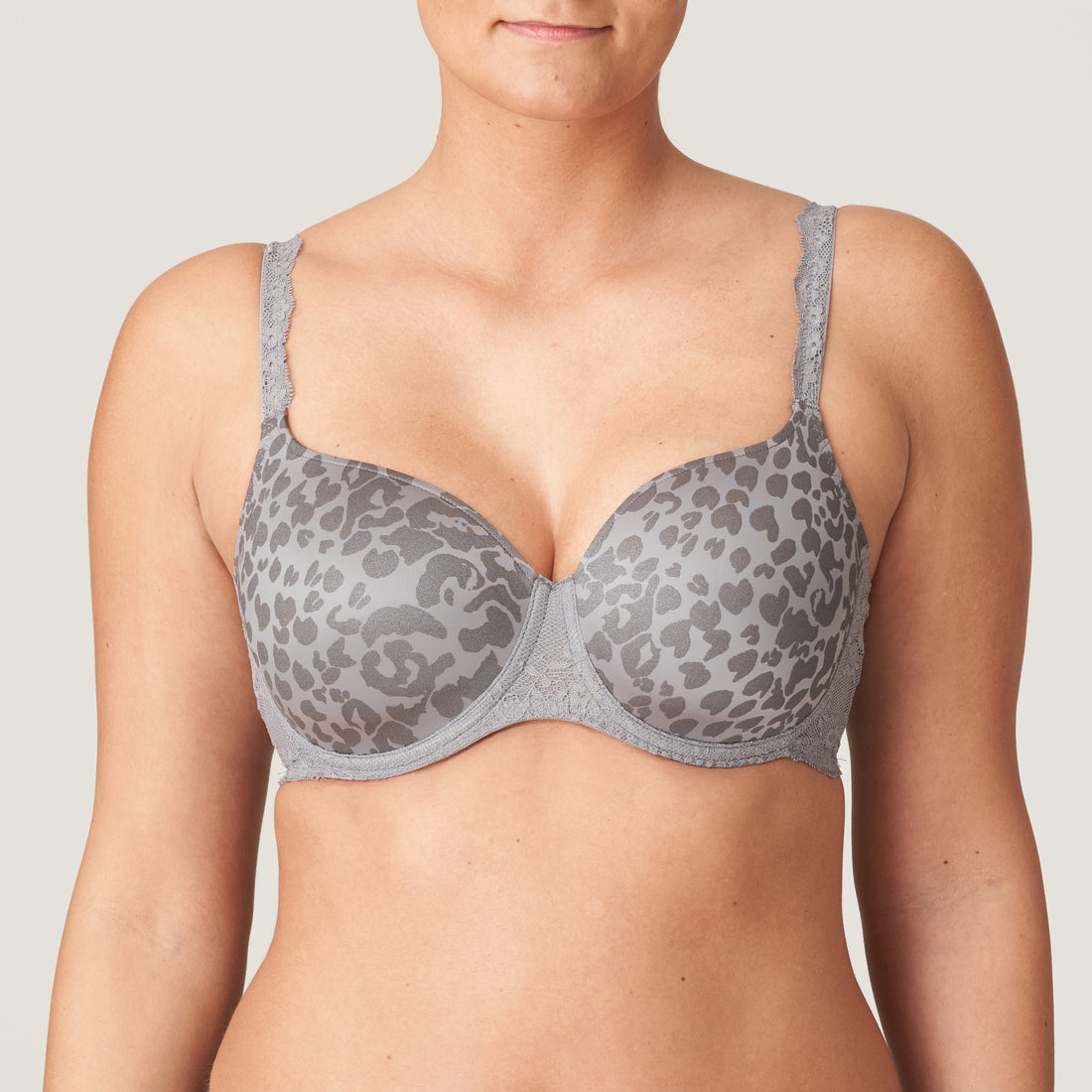Primadonna Twist Cobble Hill Padded Bra Heartshape (0242290) Fifties Grey