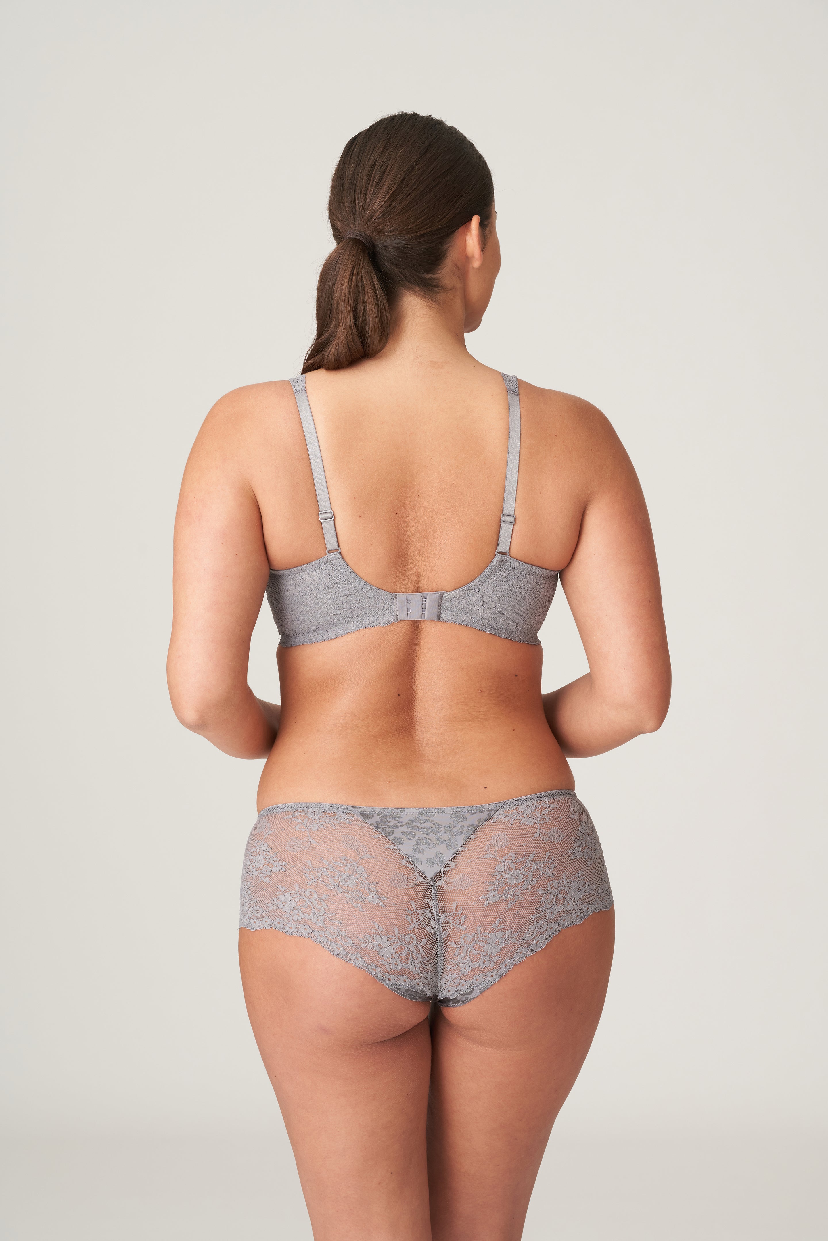 Primadonna Twist Cobble Hill Padded Bra Heartshape (0242290) Fifties Grey