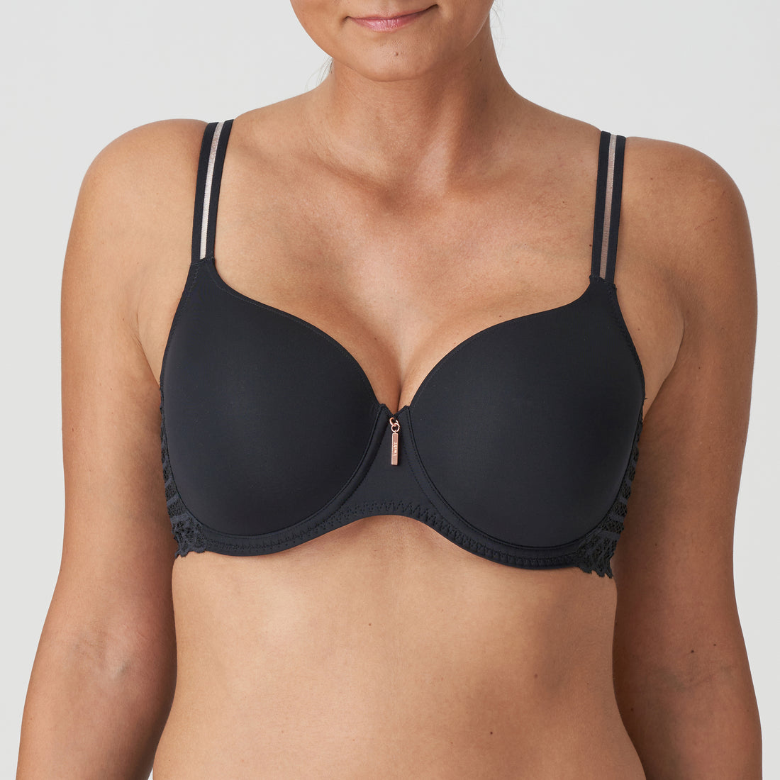 Primadonna Twist East End Padded Bra Heartshape (0241930) Charcoal
