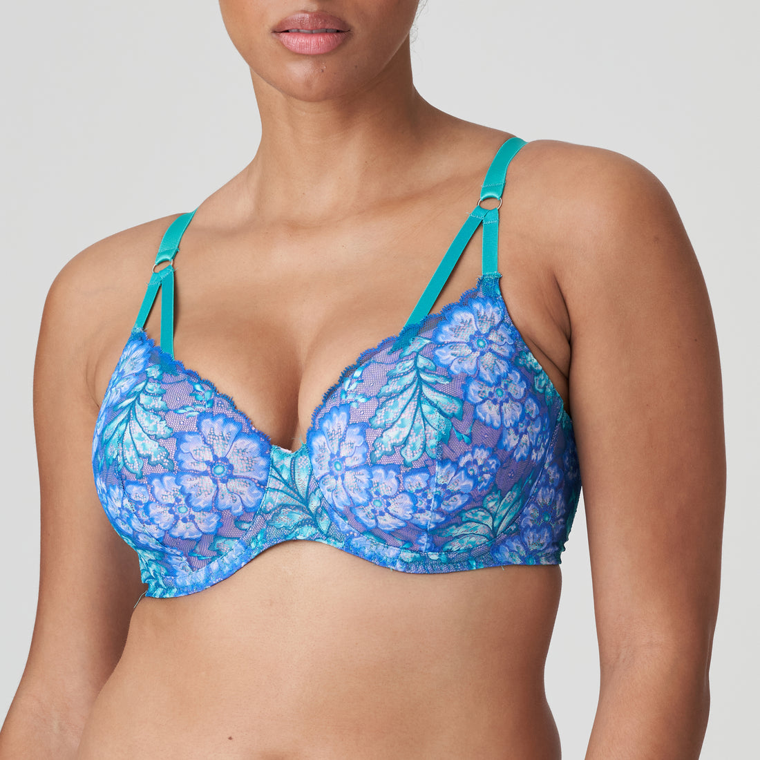 Primadonna Twist Morro Bay Padded Bra Heartshape (0242260) Mermaid Blue