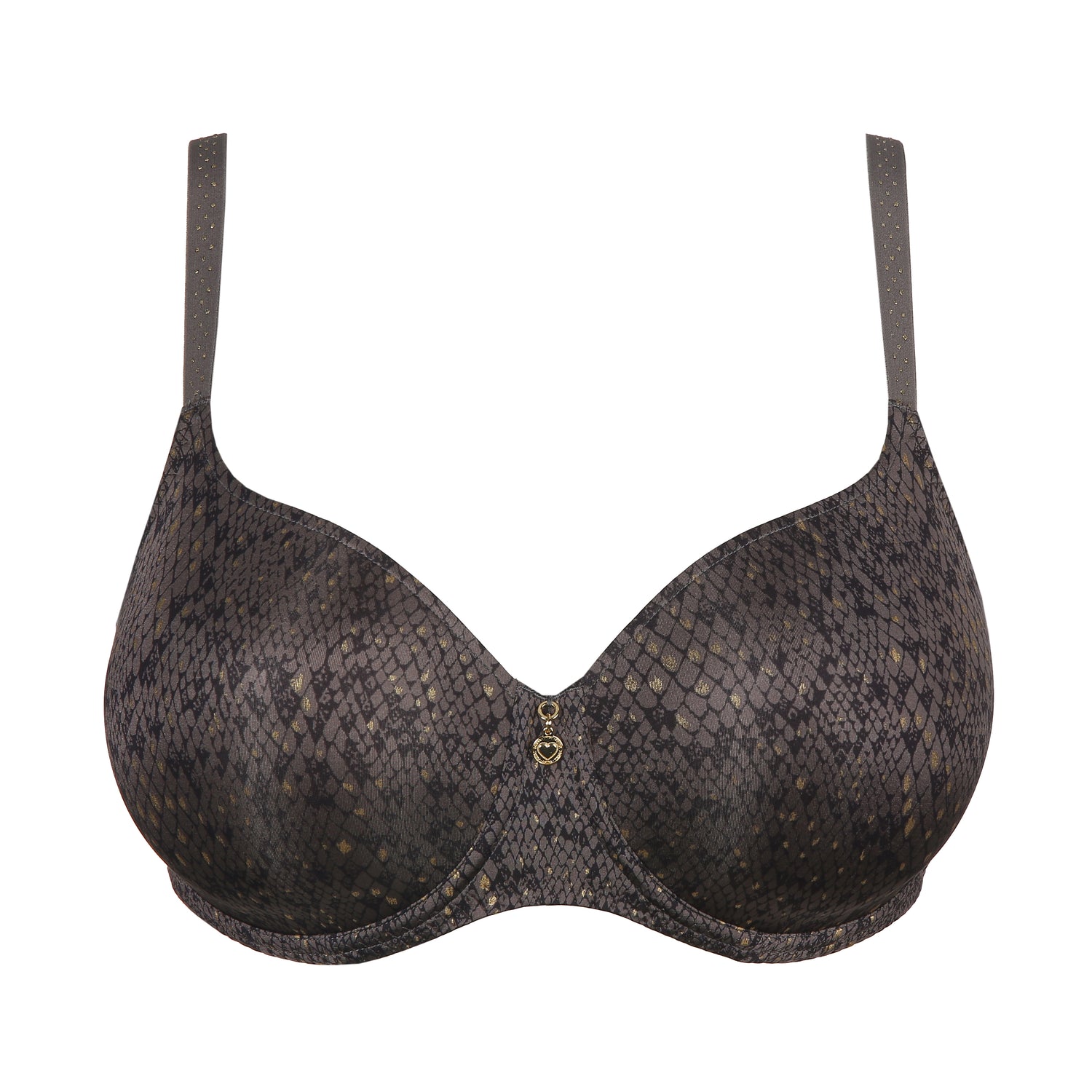 Primadonna Twist Villemin Padded Bra Heartshape (0242130) Kitten Grey