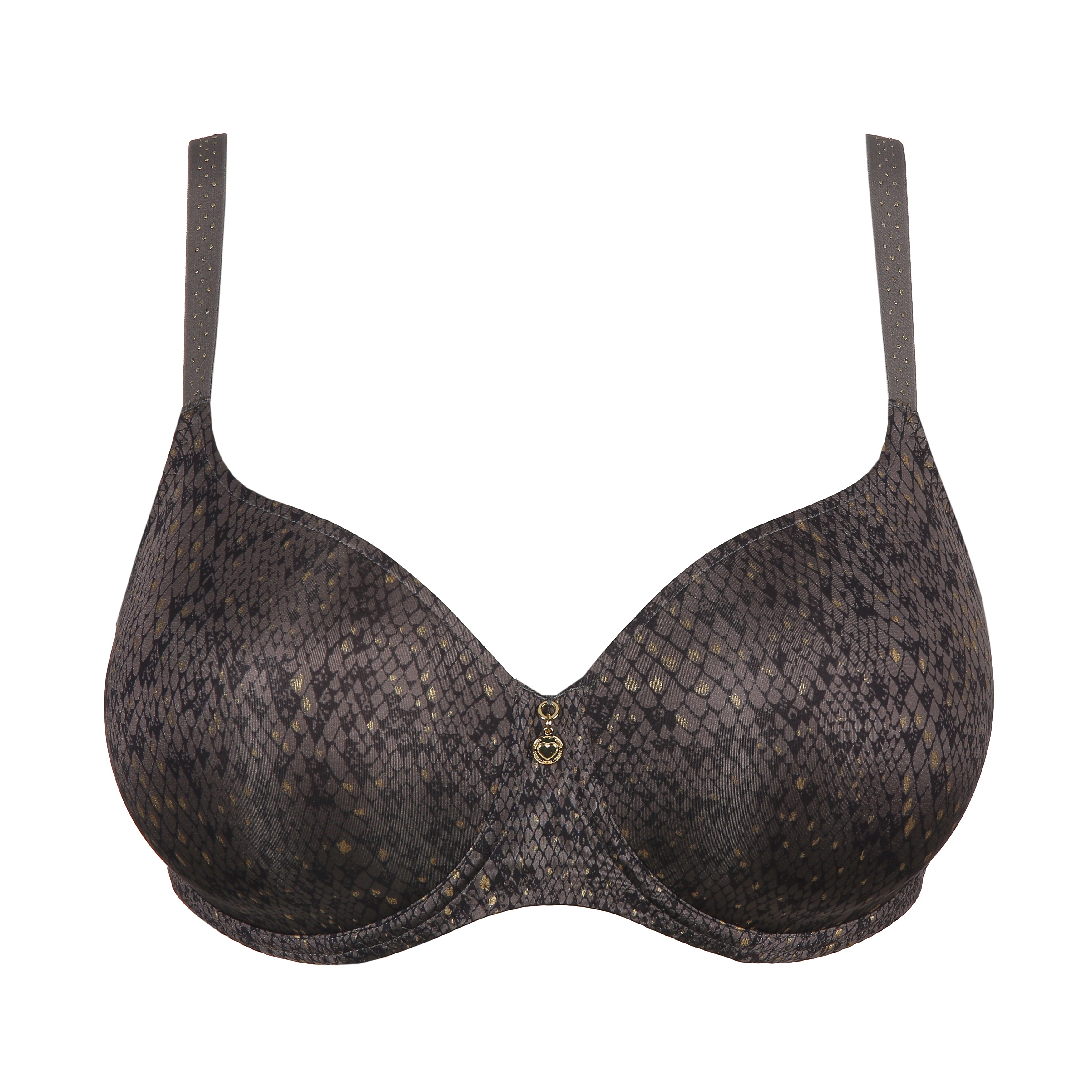 Primadonna Twist Villemin Padded Bra Heartshape (0242130) Kitten Grey