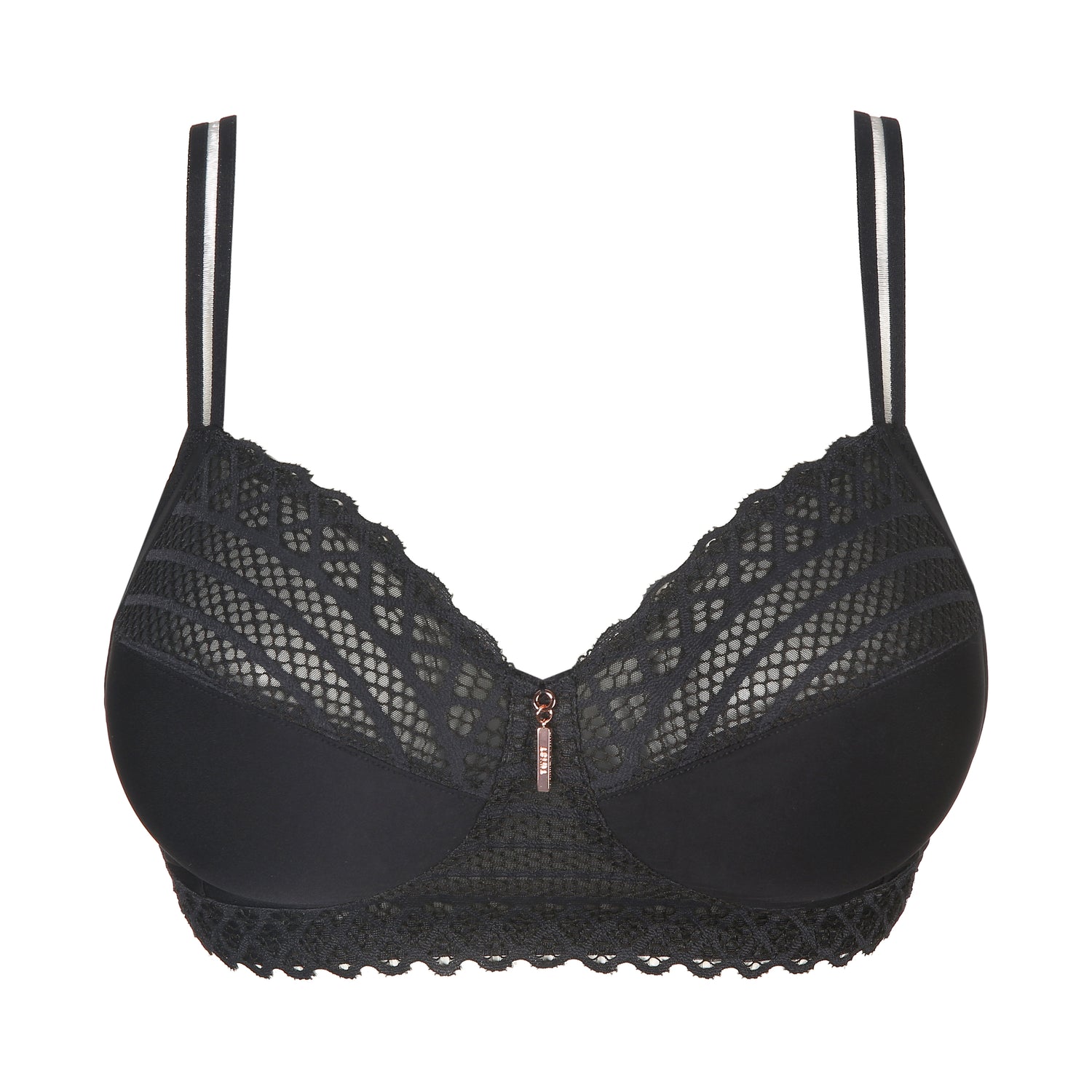 Primadonna Twist East End Full Cup Bra Wireless (0141935) Charcoal