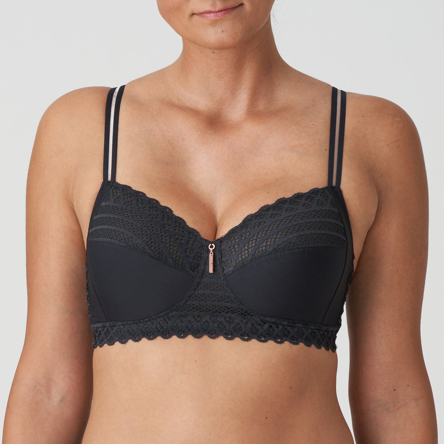Primadonna Twist East End Full Cup Bra Wireless (0141935) Charcoal