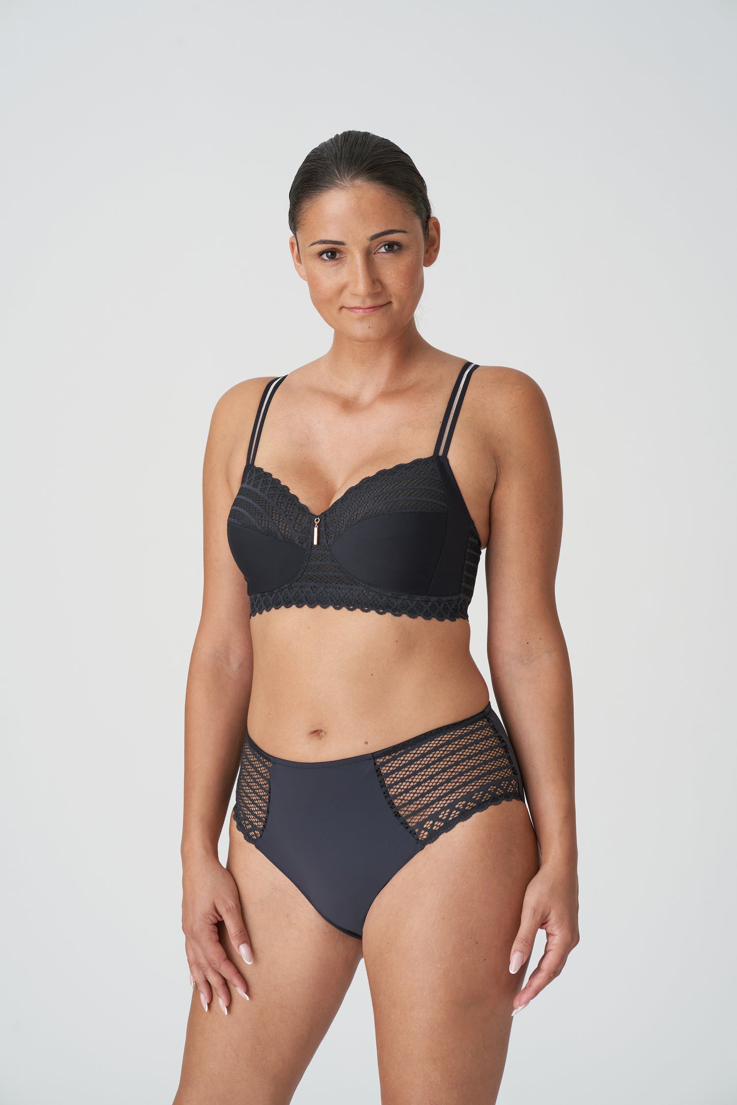Primadonna Twist East End Full Cup Bra Wireless (0141935) Charcoal