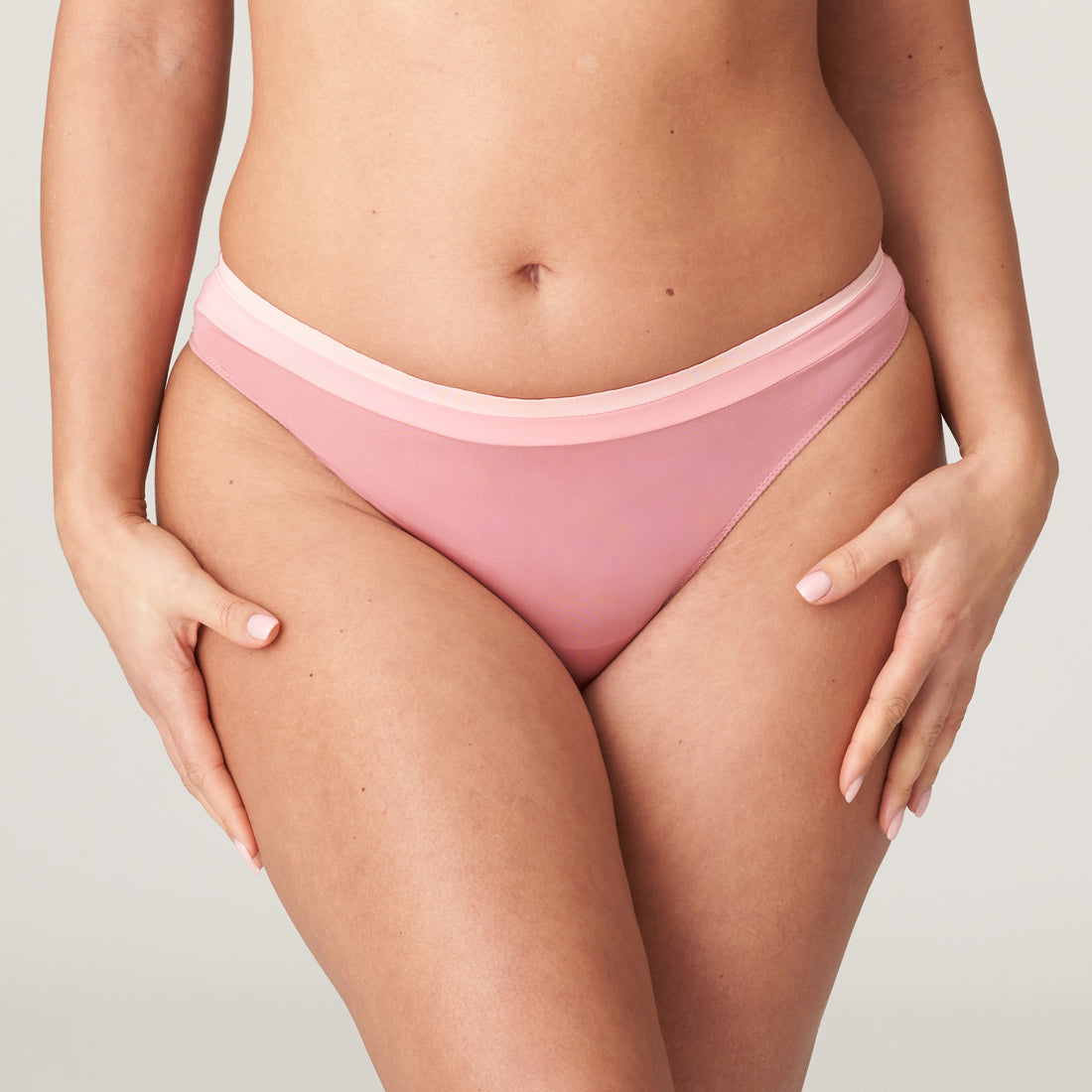 Primadonna Twist Glow Thong (0641855) Ballet Pink
