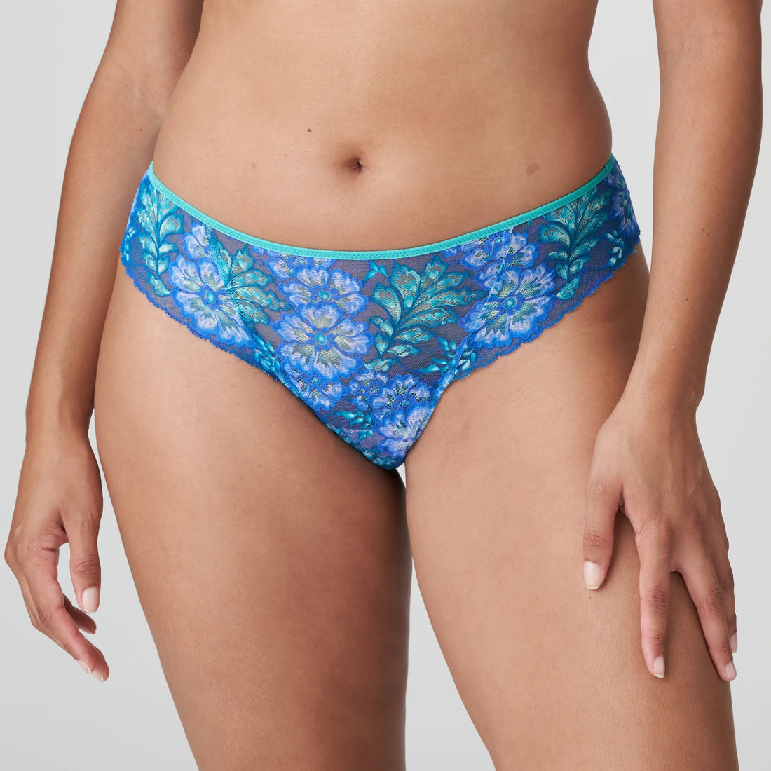 Primadonna Twist Morro Bay Thong (0642260) Mermaid Blue