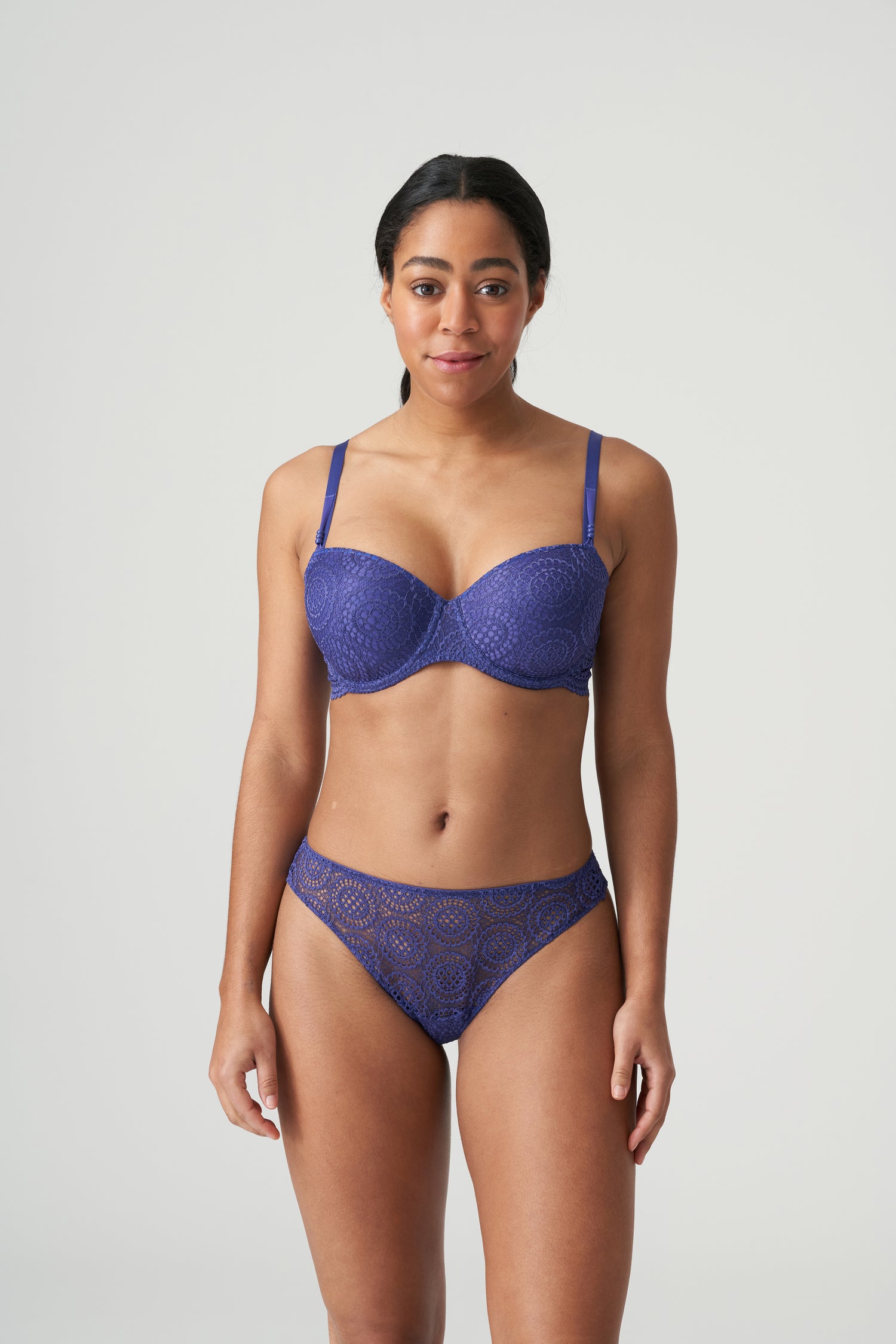 Primadonna Twist Petit Paris Thong (0642140) French Indigo