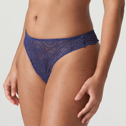 Primadonna Twist Petit Paris Thong (0642140) French Indigo
