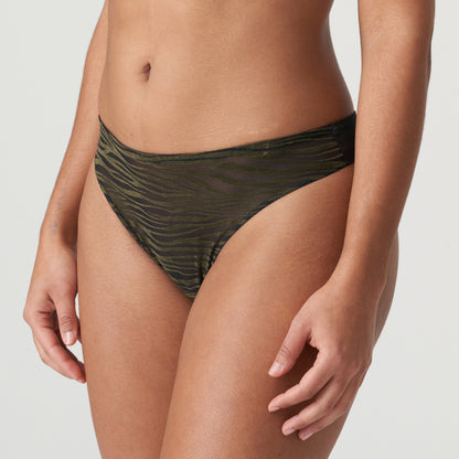 Primadonna Twist Verlet Thong (0642180) Dark Woods