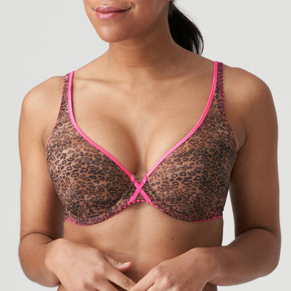 Primadonna Twist Cafe Plume Bralette (0142174) Cheetah