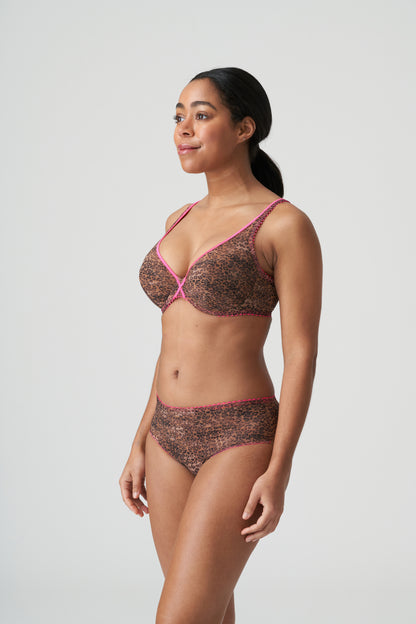 Primadonna Twist Cafe Plume Bralette (0142174) Cheetah