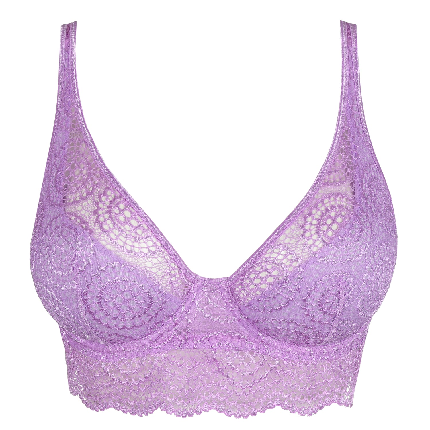 Primadonna Twist Petit Paris Bralette (0142144) Lavender Cream