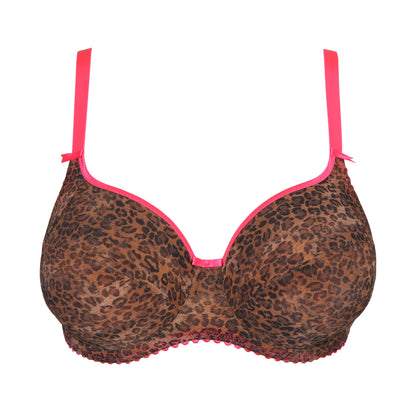 Primadonna Twist Cafe Plume Full Cup Bra (0142170) Cheetah