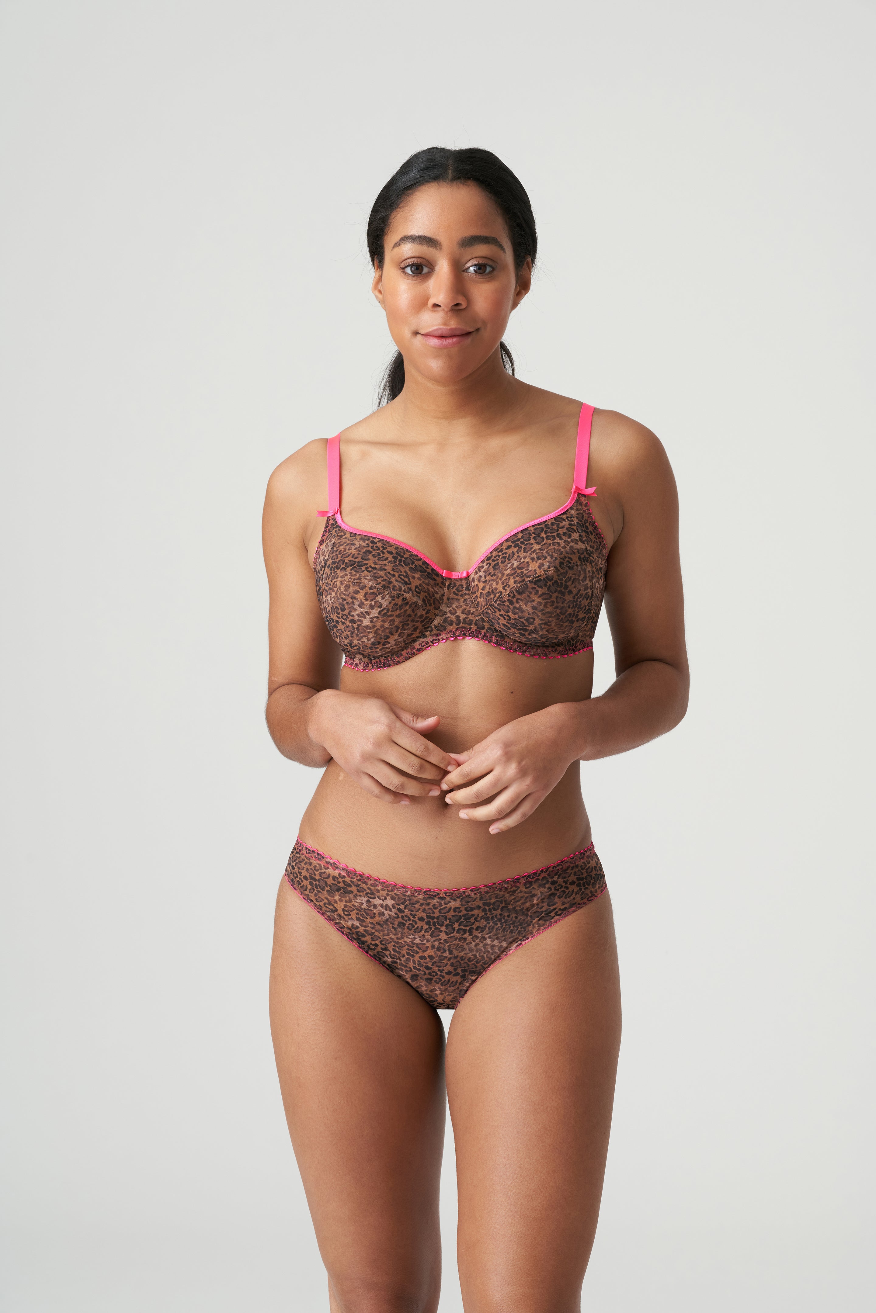 Primadonna Twist Cafe Plume Full Cup Bra (0142170) Cheetah
