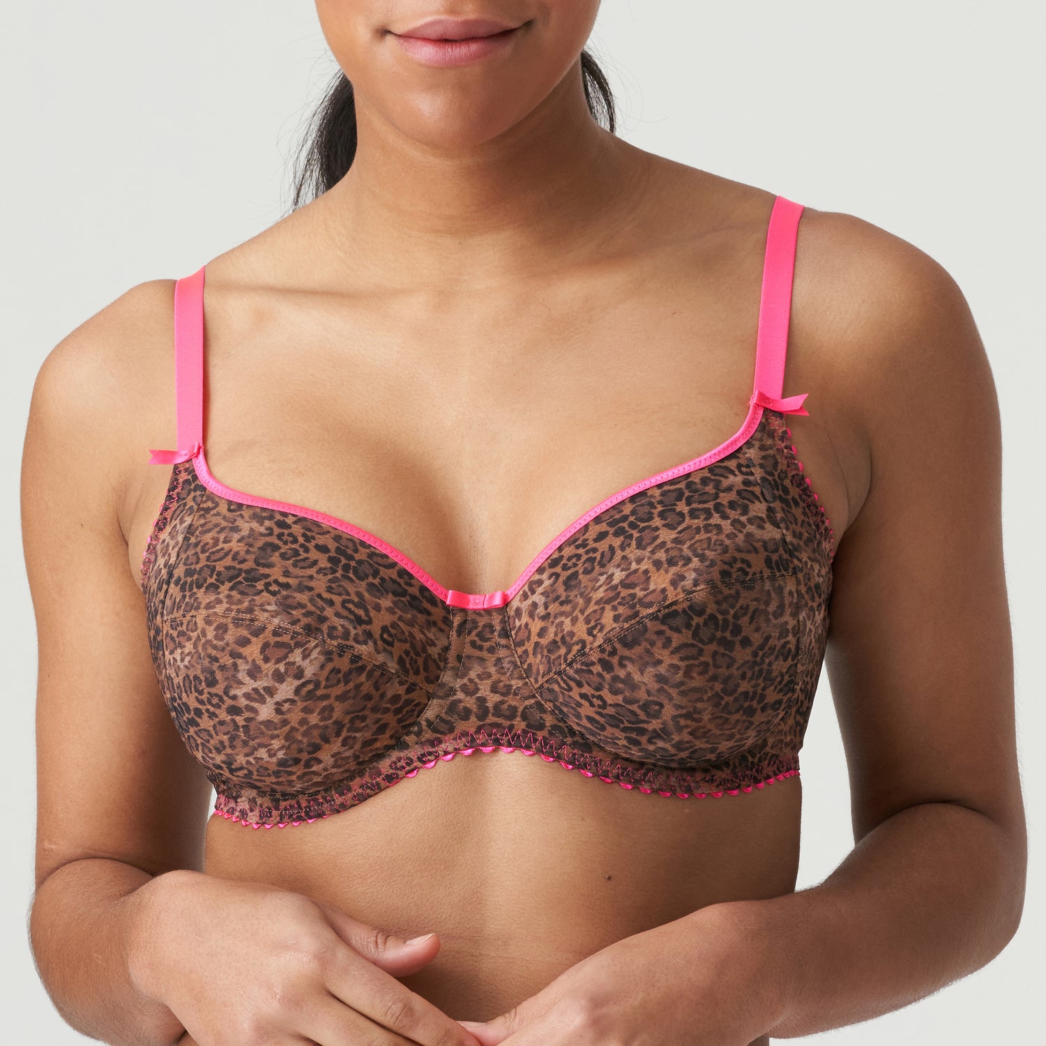 Primadonna Twist Cafe Plume Full Cup Bra (0142170) Cheetah