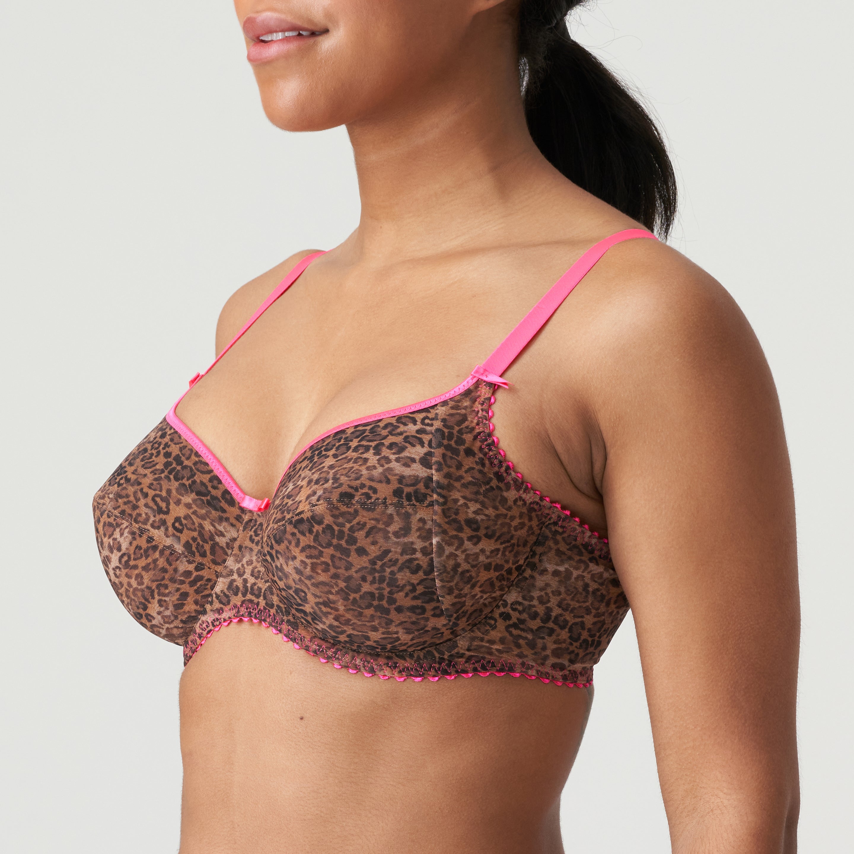 Primadonna Twist Cafe Plume Full Cup Bra (0142170) Cheetah