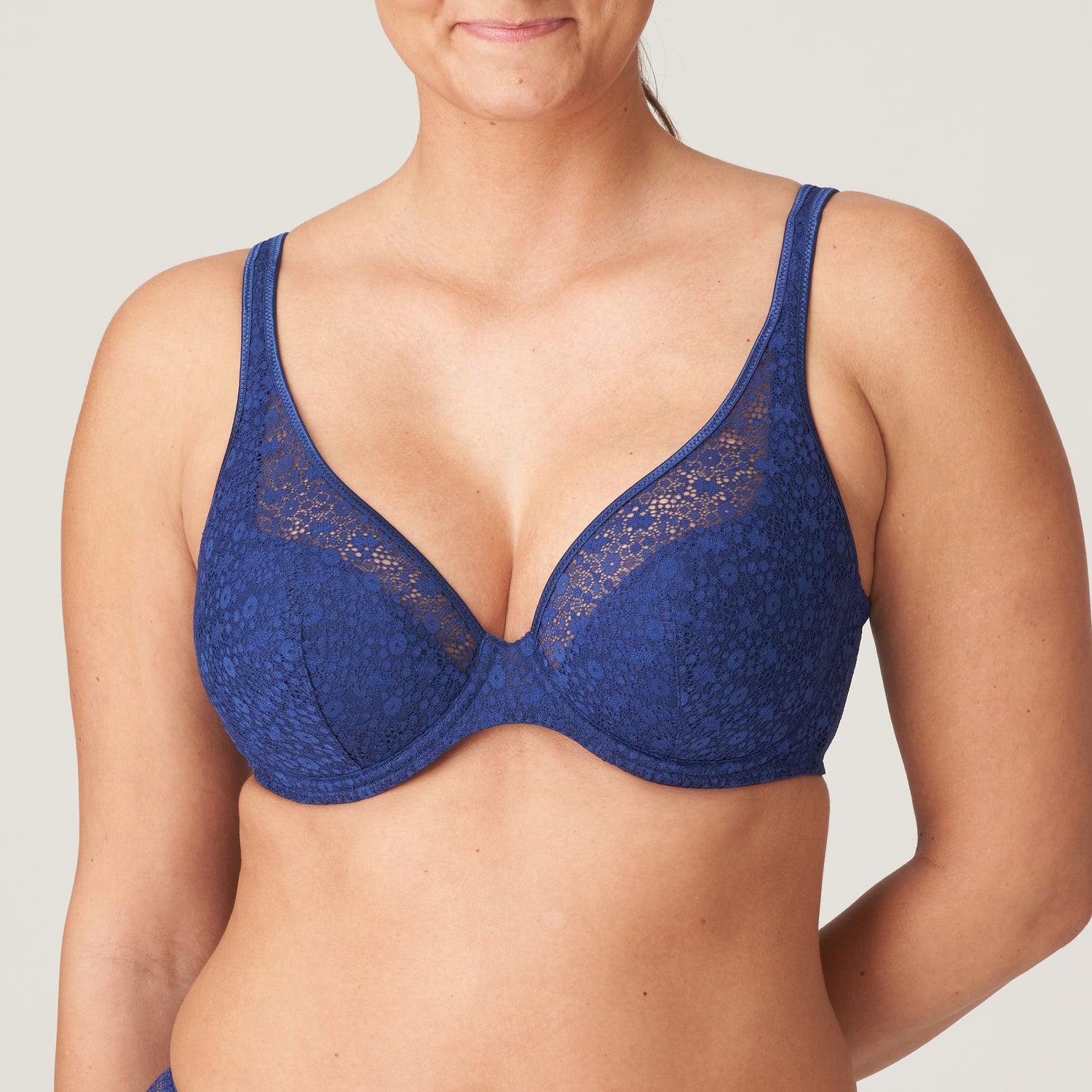 Primadonna Twist Epirus Half Padded Plunge Bra (0141974) Royal
