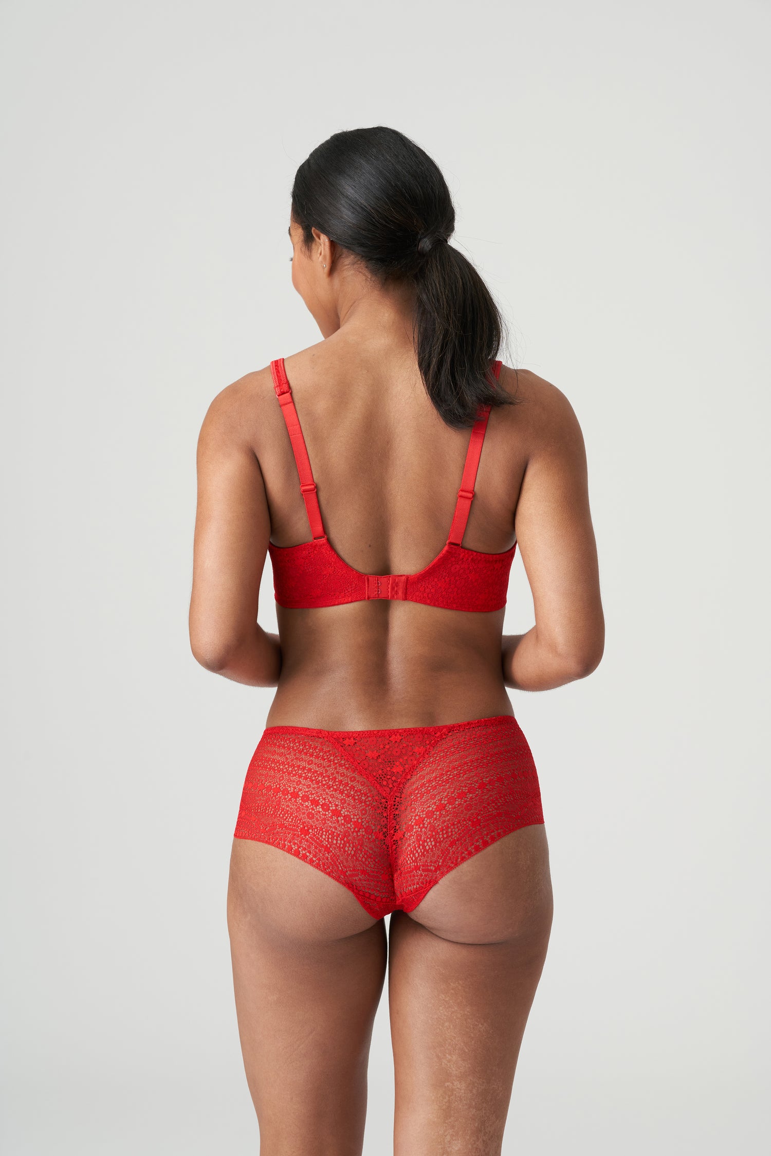Primadonna Twist Epirus Half Padded Plunge Bra (0141974) Red