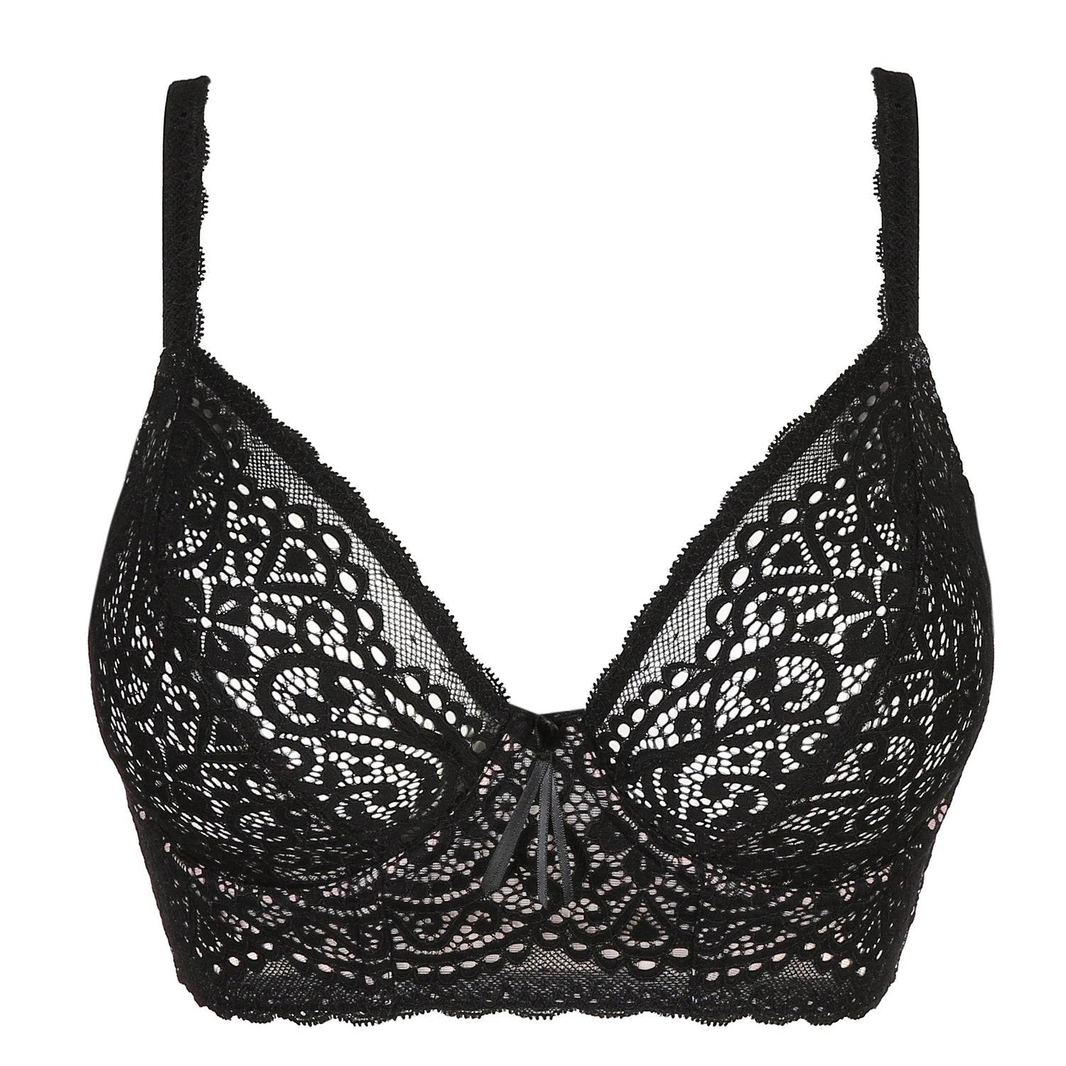 Primadonna Twist I Do Plunge Bra Longline (0141607) Black