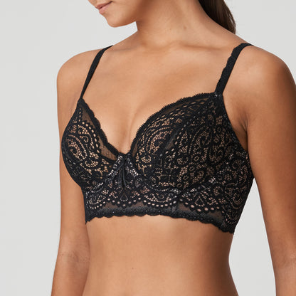 Primadonna Twist I Do Plunge Bra Longline (0141607) Black