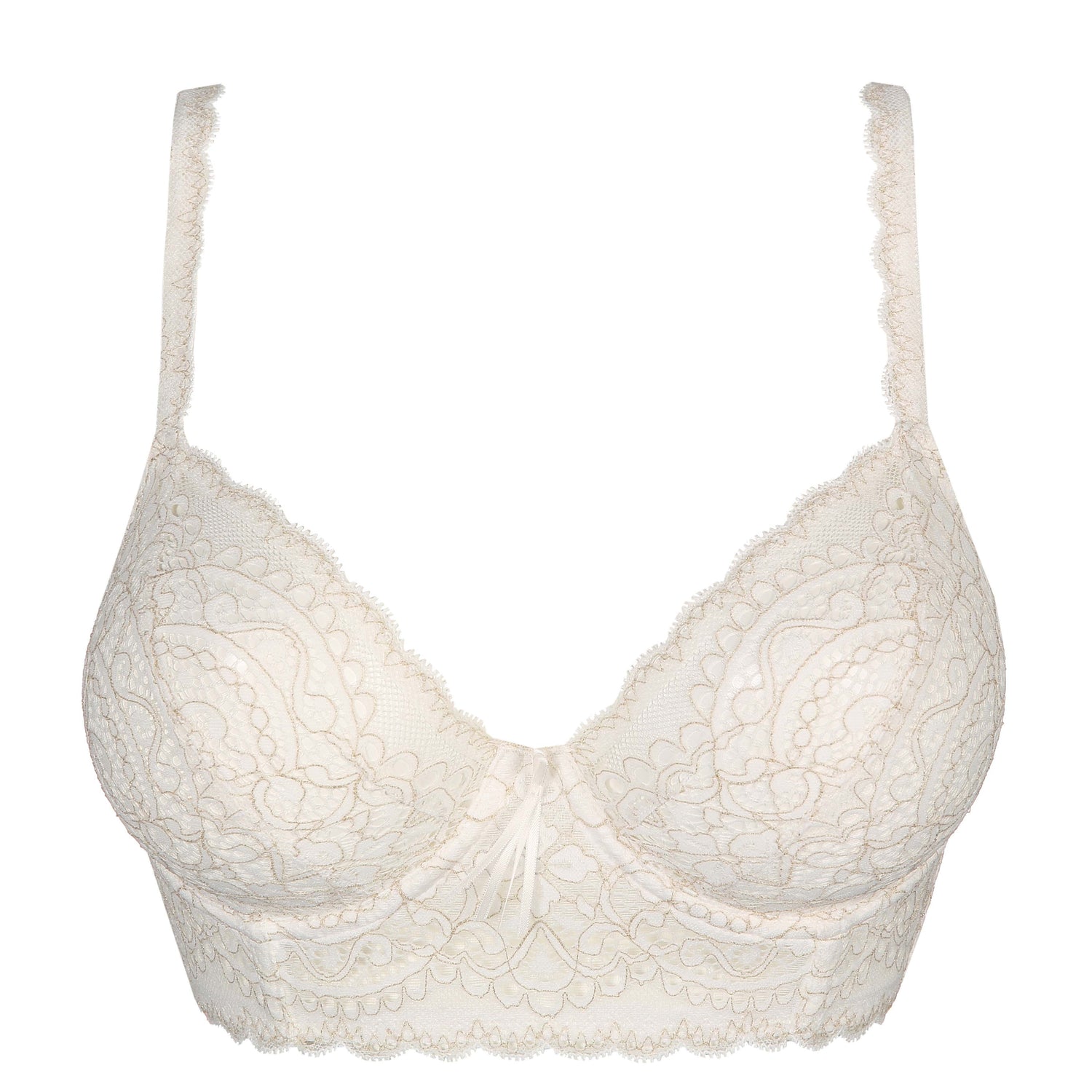 Primadonna Twist I Do Plunge Bra Longline (0141607) Natural