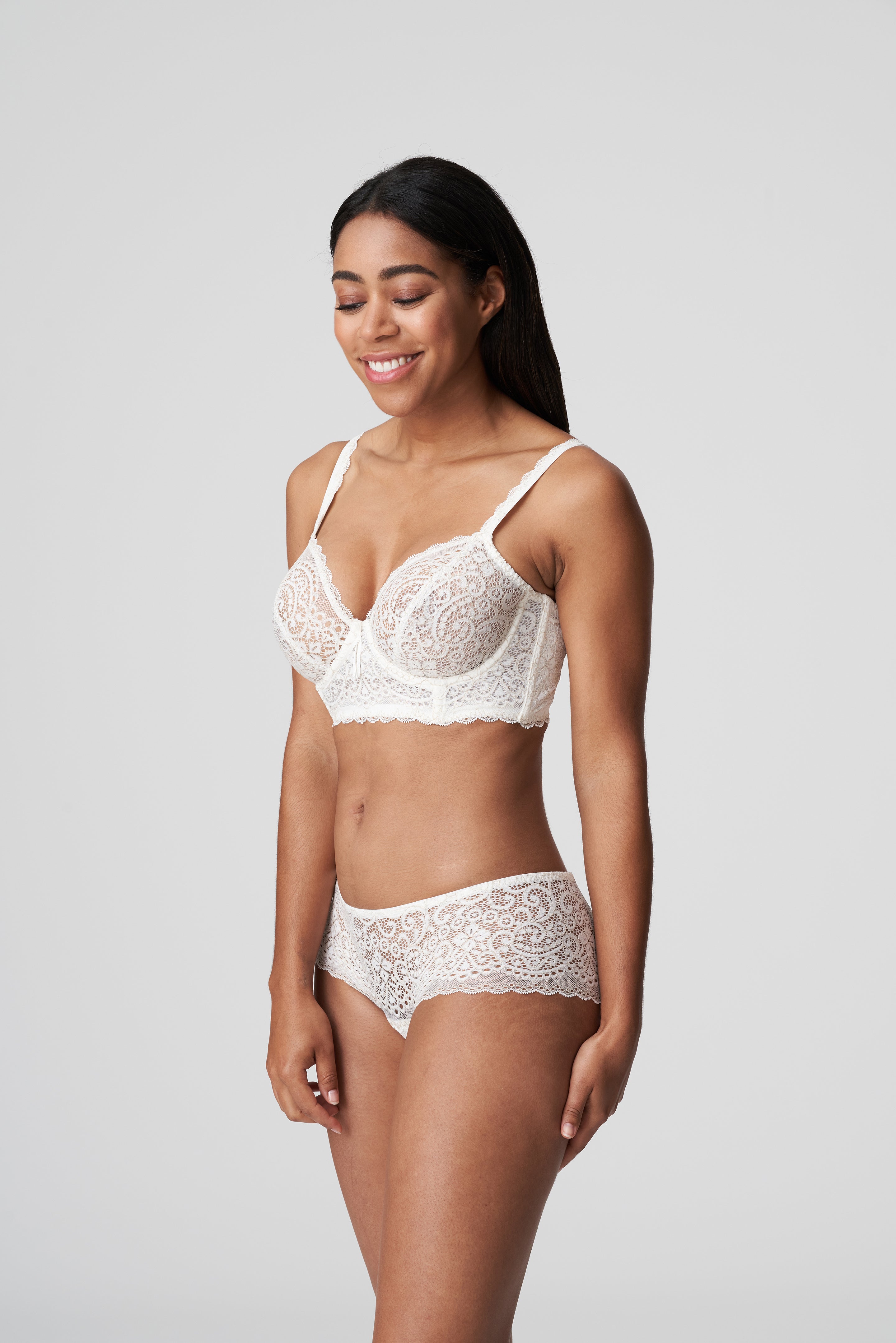 Primadonna Twist I Do Plunge Bra Longline (0141607) Natural