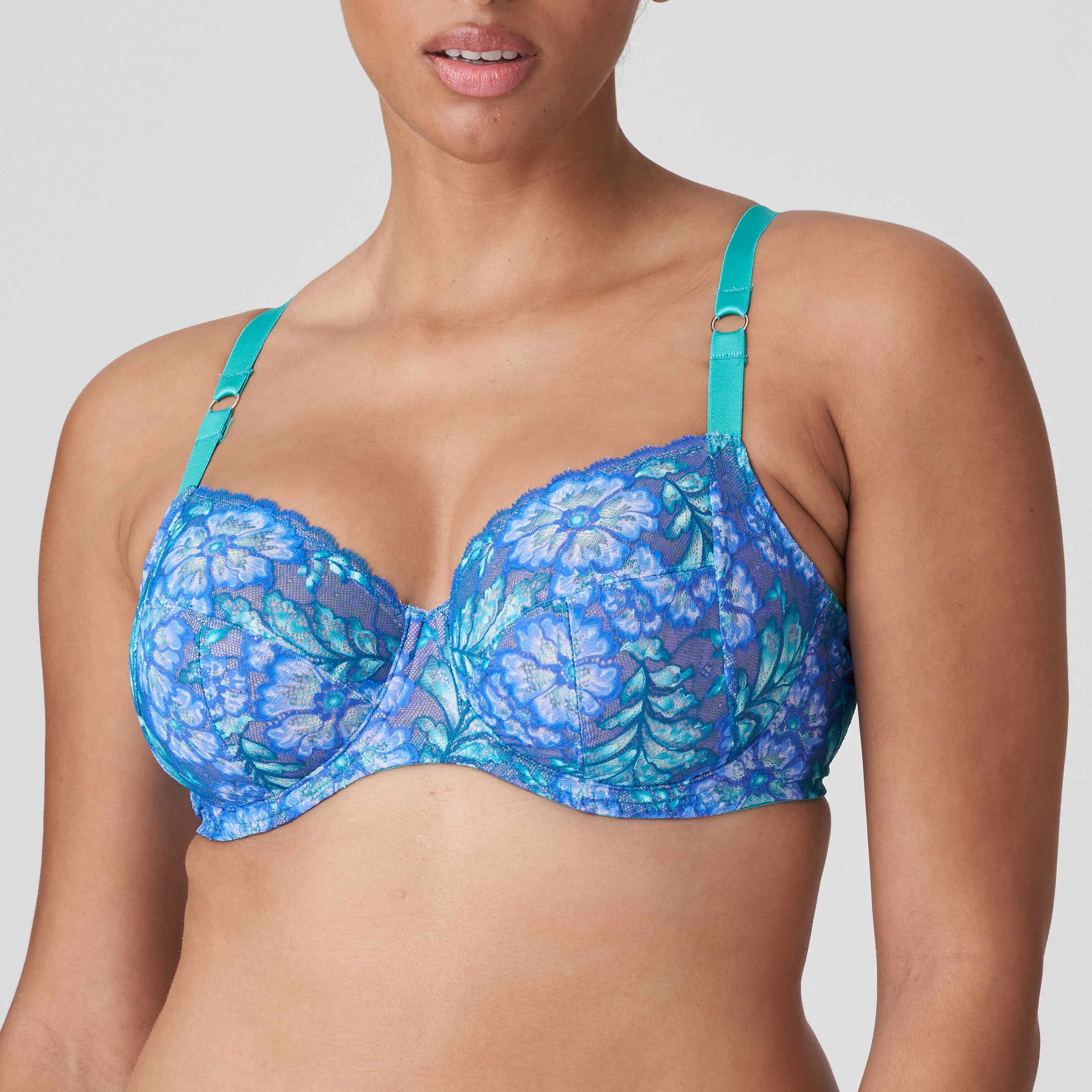 Primadonna Twist Morro Bay Full Cup Bra (0142260) Mermaid Blue