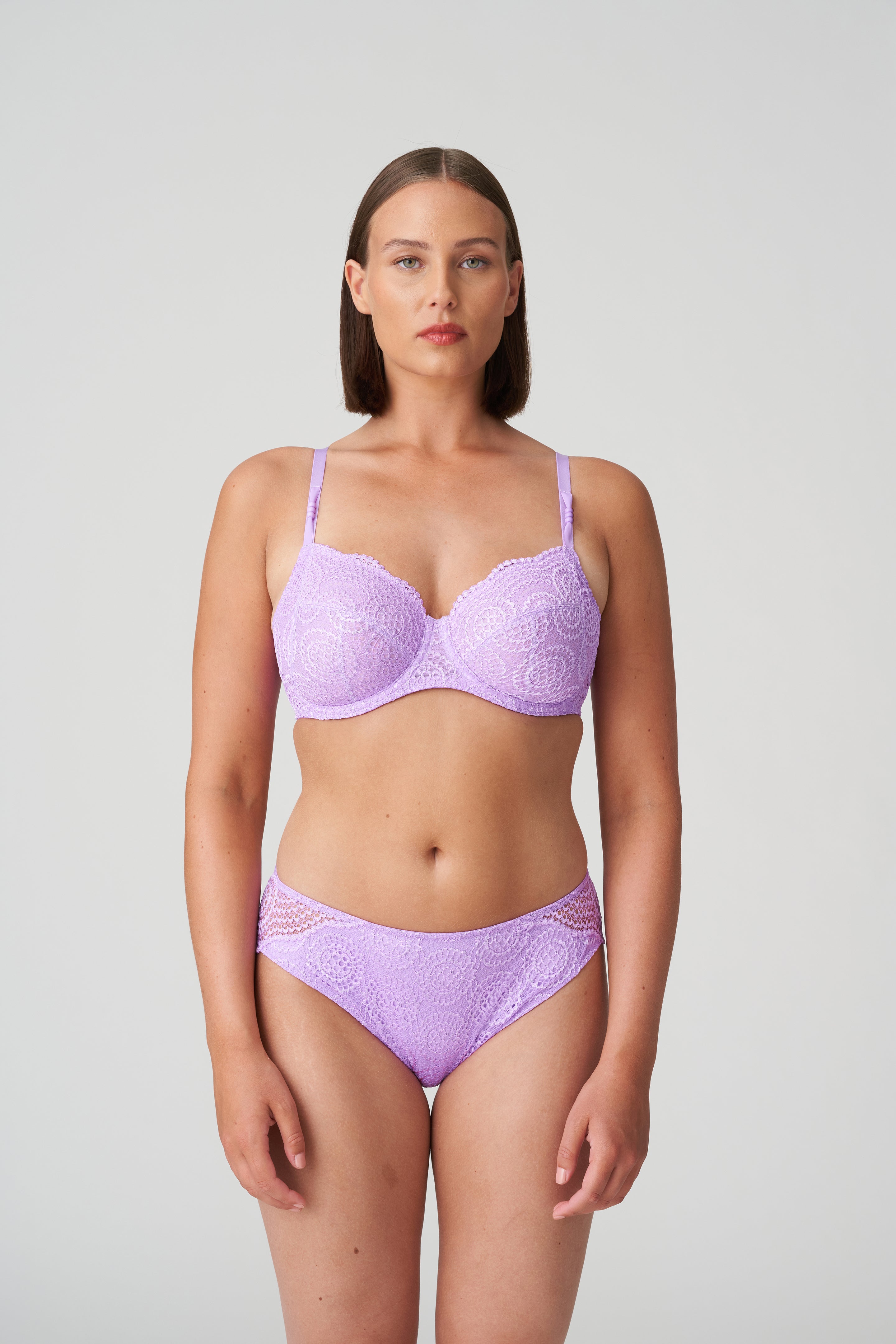 Primadonna Twist Petit Paris Full Cup Bra (0142140) Lavender Cream