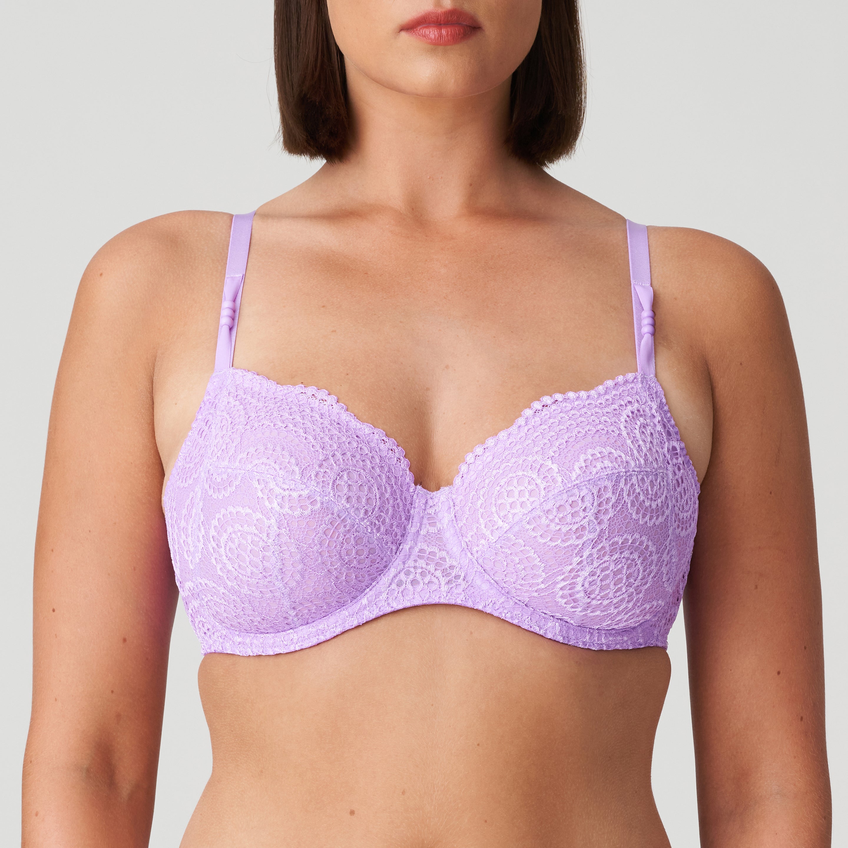 Primadonna Twist Petit Paris Full Cup Bra (0142140) Lavender Cream