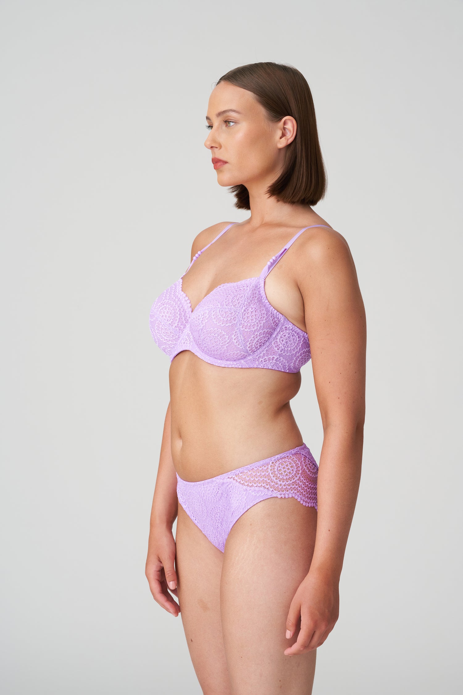 Primadonna Twist Petit Paris Full Cup Bra (0142140) Lavender Cream