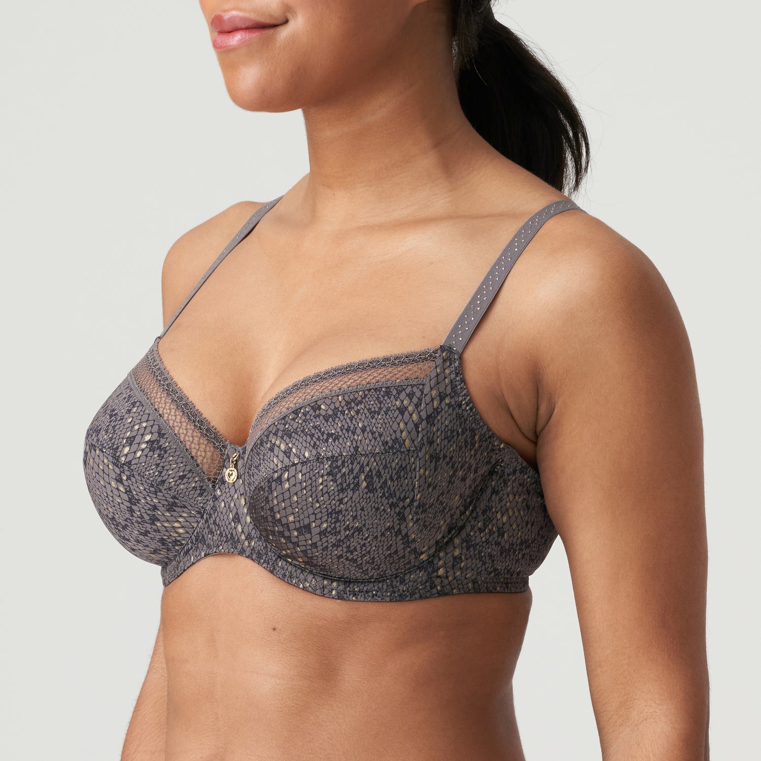 Primadonna Twist Villemin Full Cup Bra (0142130) Kitten Grey